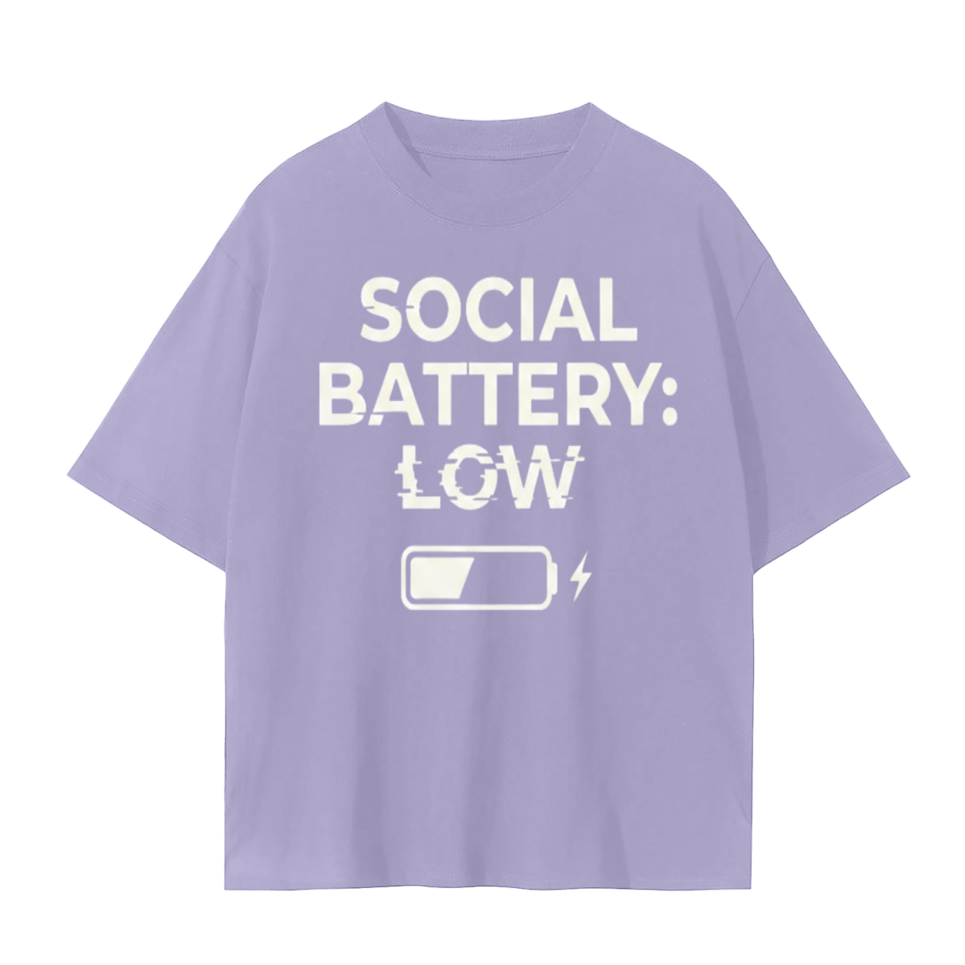 Quiet Yogi – Social Battery Low T-Shirt | Introvert Yoga Humor Cotton Tee
