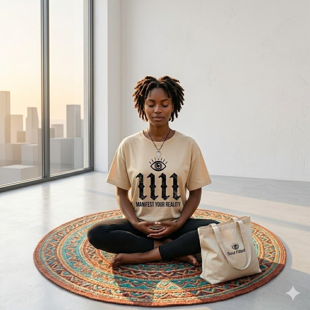 1111 Manifest Your Reality T-Shirt | Spiritual Streetwear | Soul Fitted