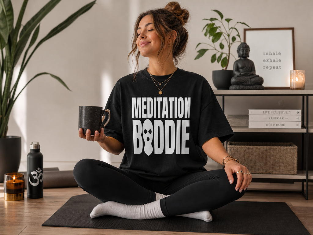 Meditation Baddie Tee — Soul Fitted Streetwear