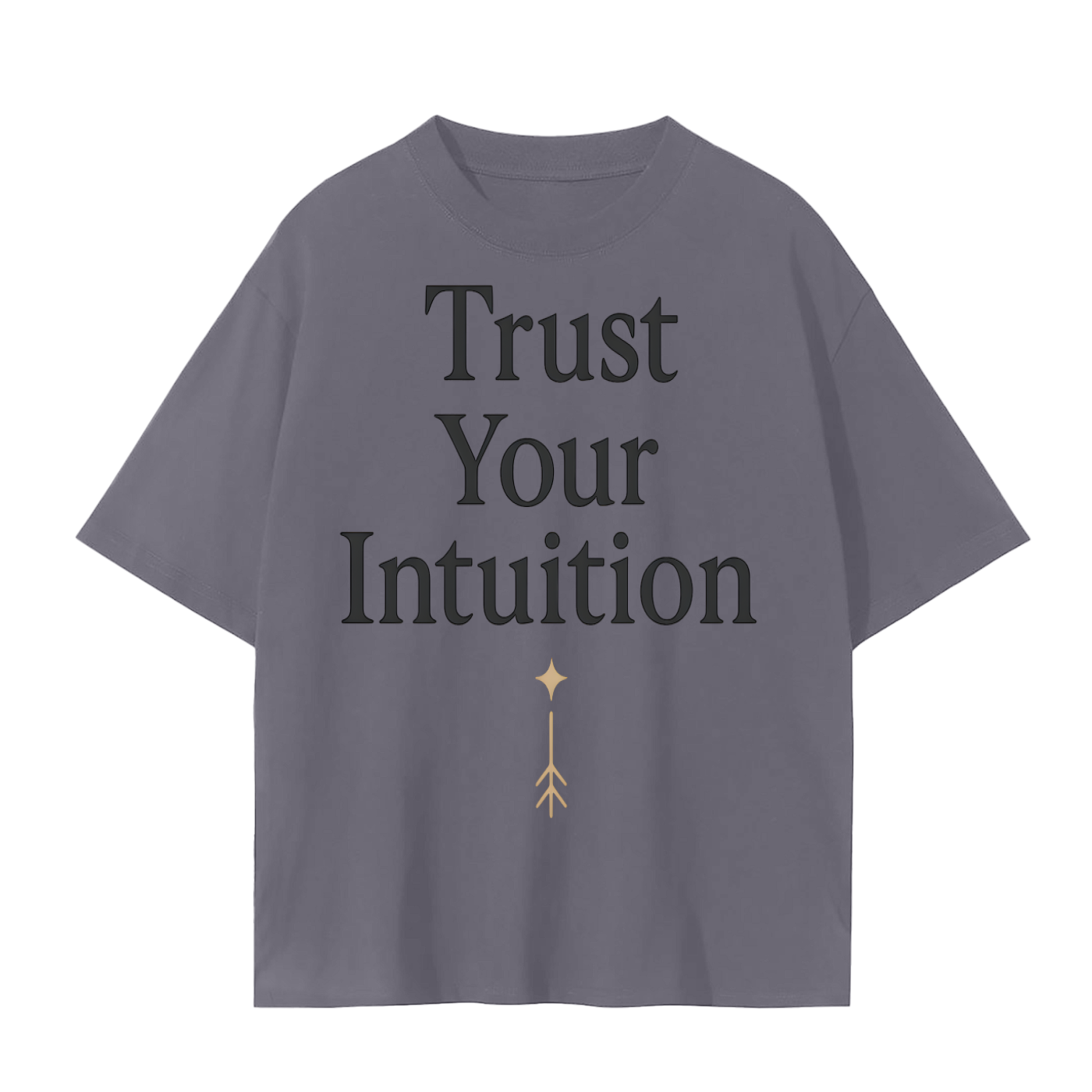 Trust Your Intuition T-Shirt | Inner Wisdom & Mindful Living Cotton Tee