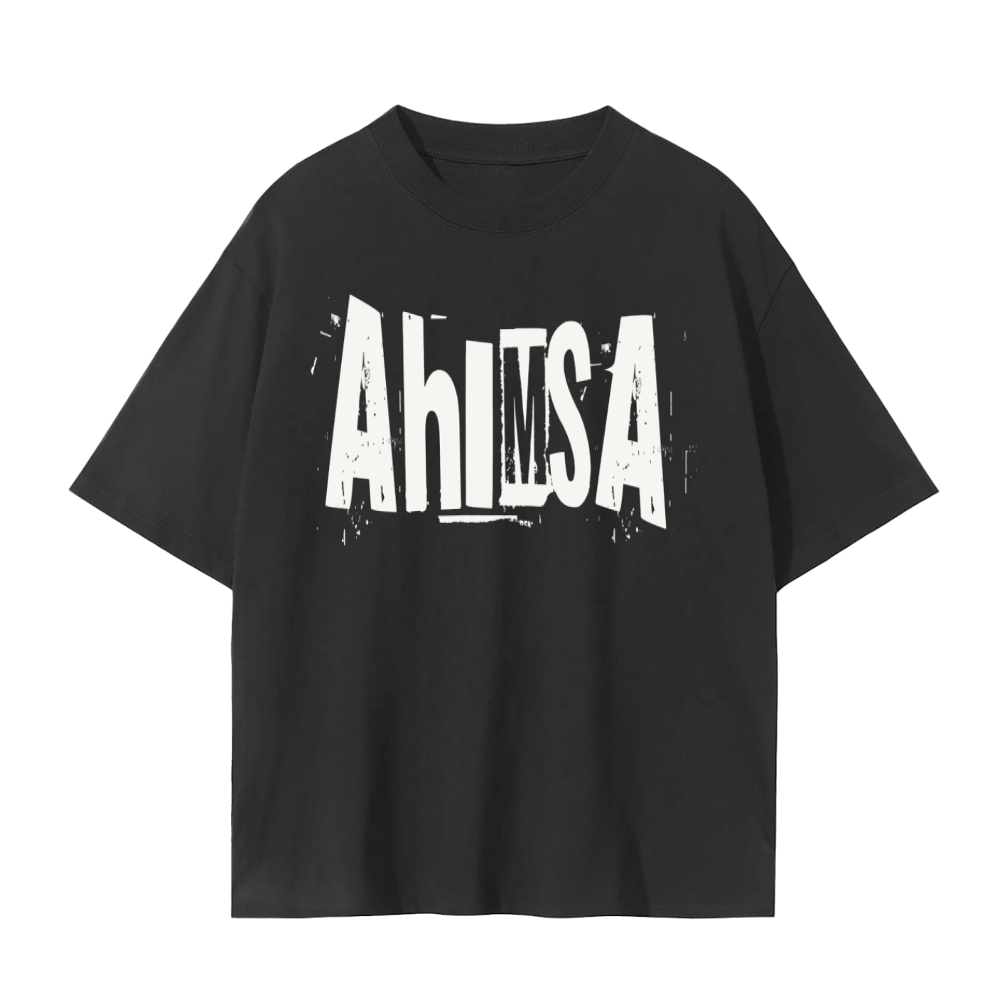 Ahimsa Guardian Angel T-Shirt | Mindful Compassion Cotton Tee