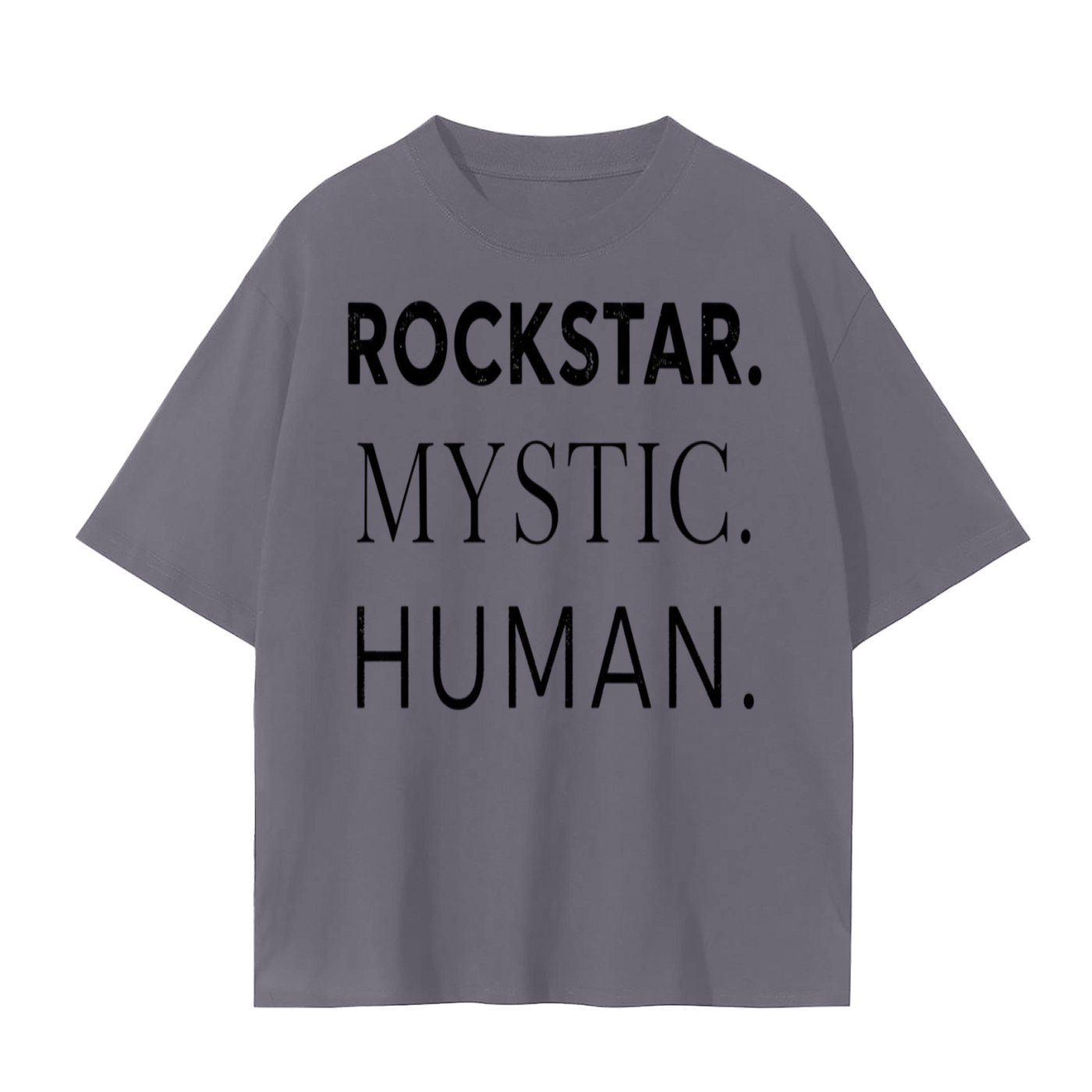 Rockstar Mystic Human T-Shirt | Soul Fitted Brands | Soulful Statement Tee