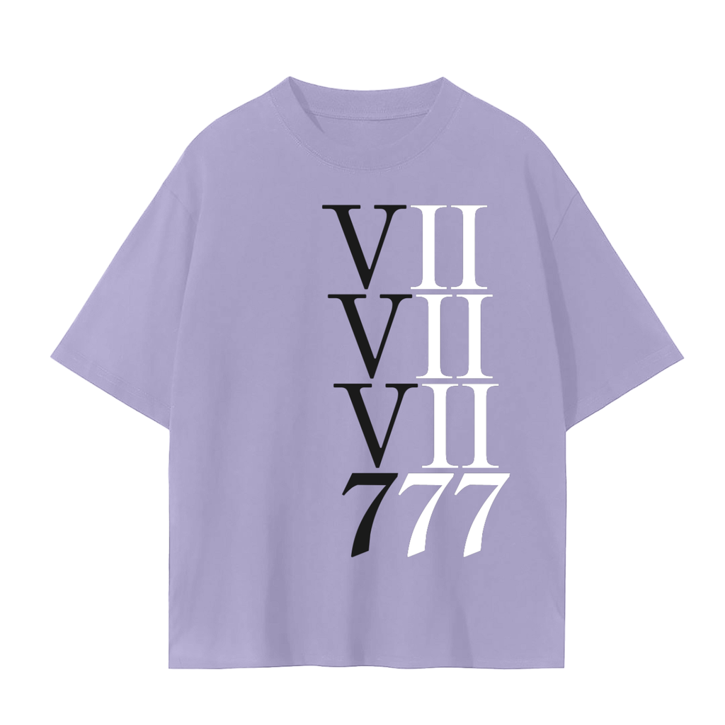 777 T-Shirt | Angel Number Luck, Intuition & Spiritual Alignment Cotton Tee