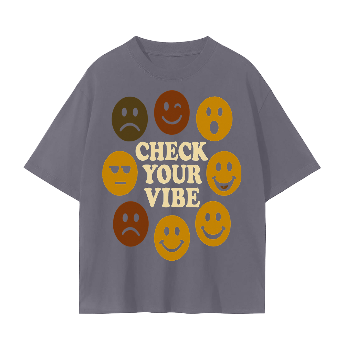 Check Your Vibe T-Shirt | High Vibration Mindfulness Cotton Tee