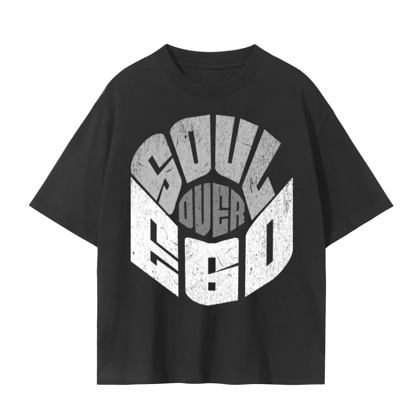 Soul Over Ego T-Shirt | Mindful Living Statement Cotton Tee