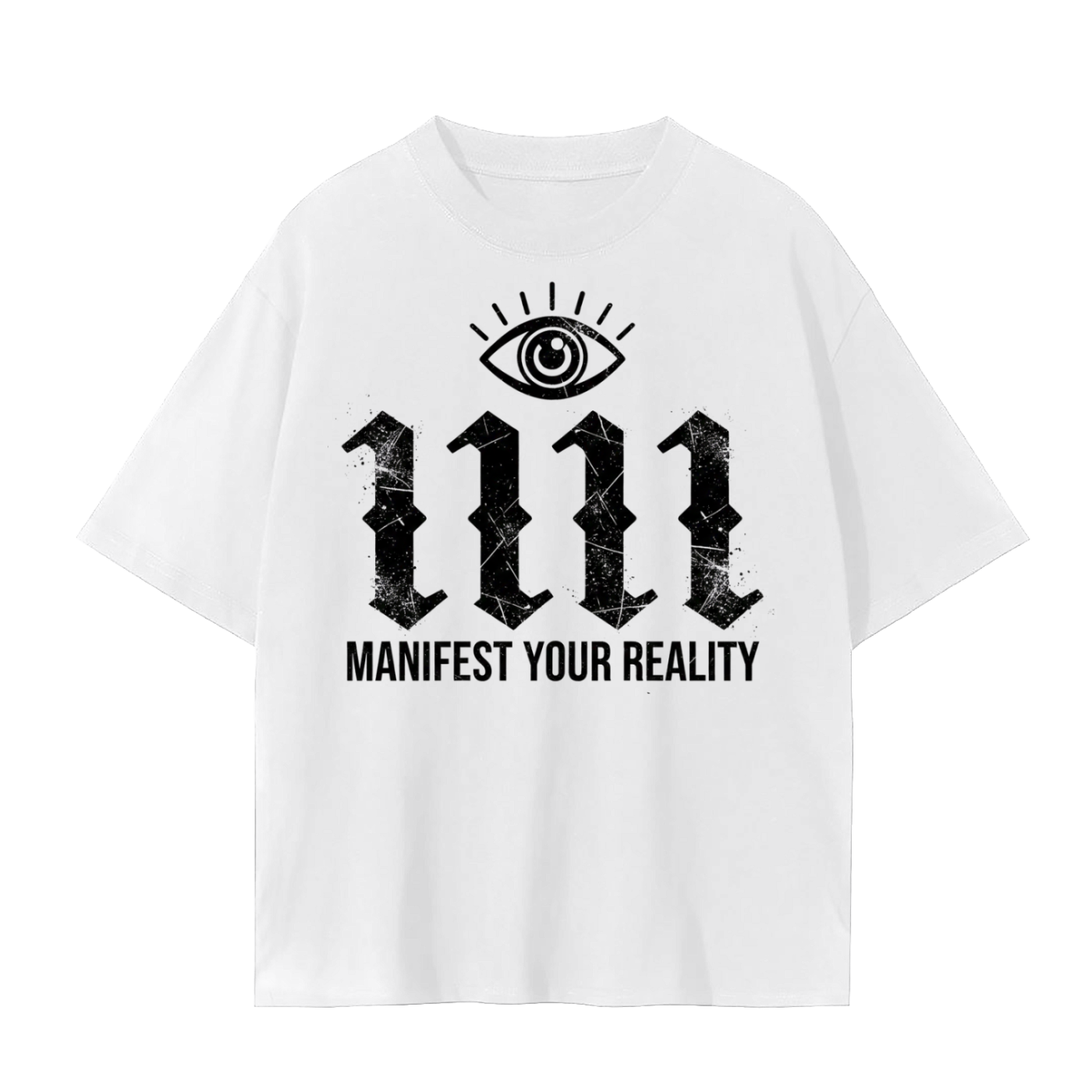 1111 Manifest Your Reality T-Shirt | Angel Number 1111 Manifestation Cotton Tee