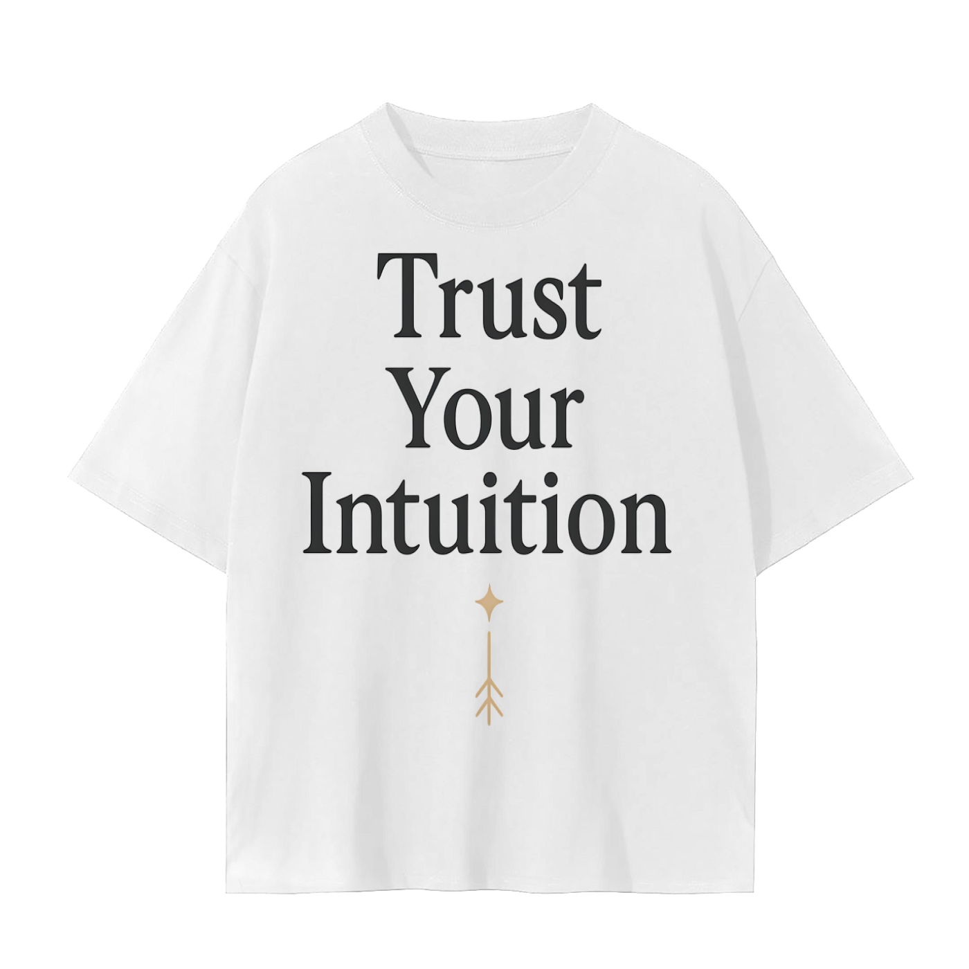 Trust Your Intuition T-Shirt | Inner Wisdom & Mindful Living Cotton Tee