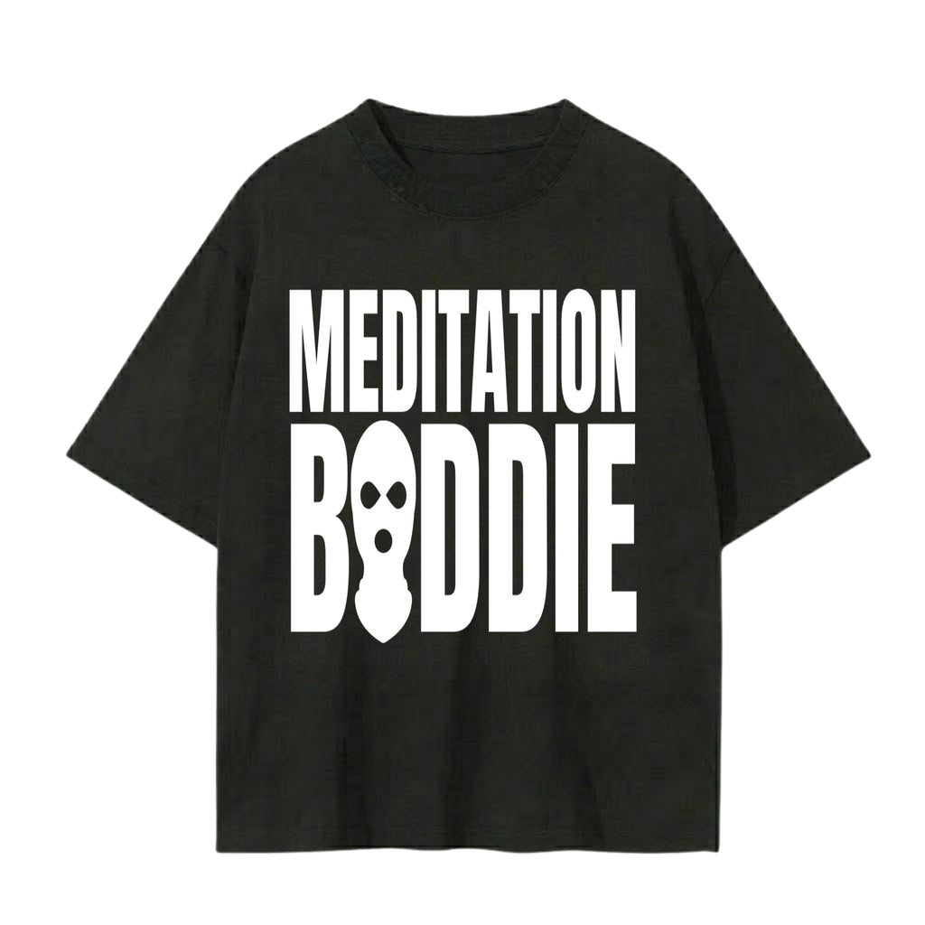 Meditation Baddie Tee — Soul Fitted Streetwear