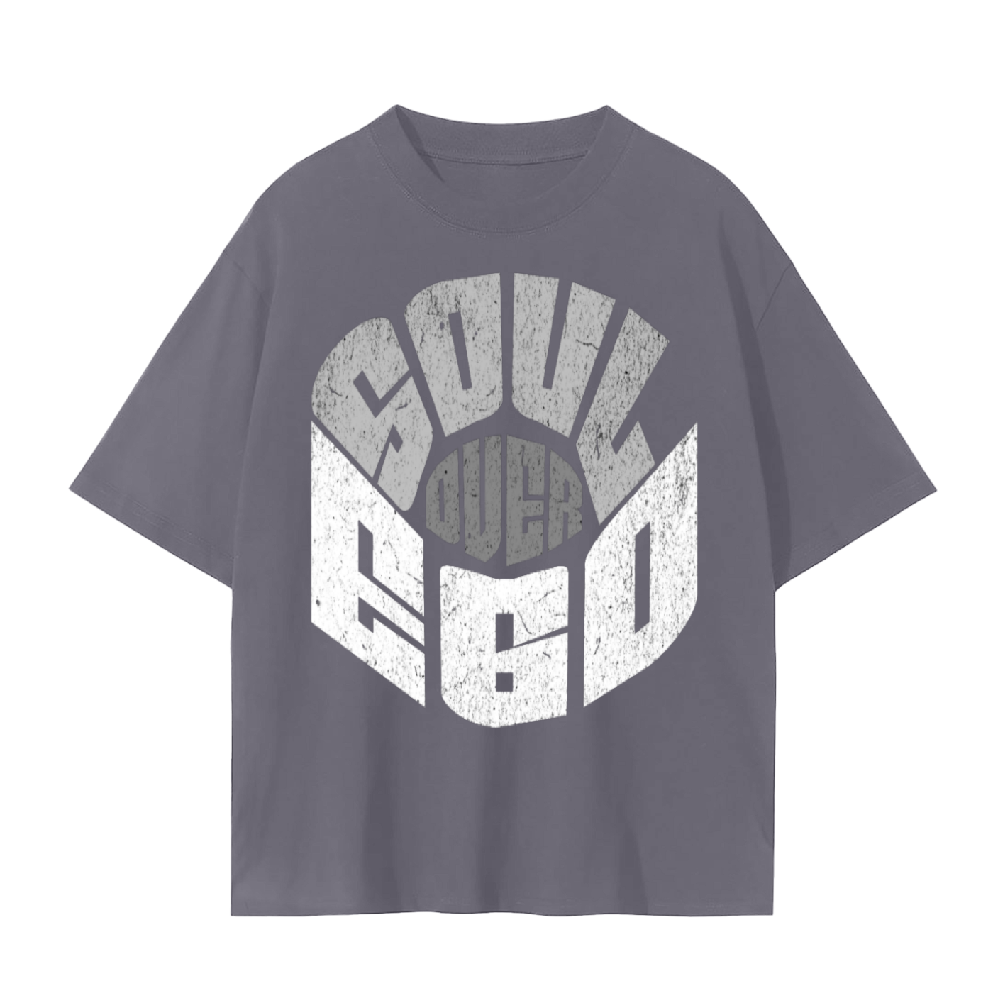 Soul Over Ego T-Shirt | Mindful Living Statement Cotton Tee