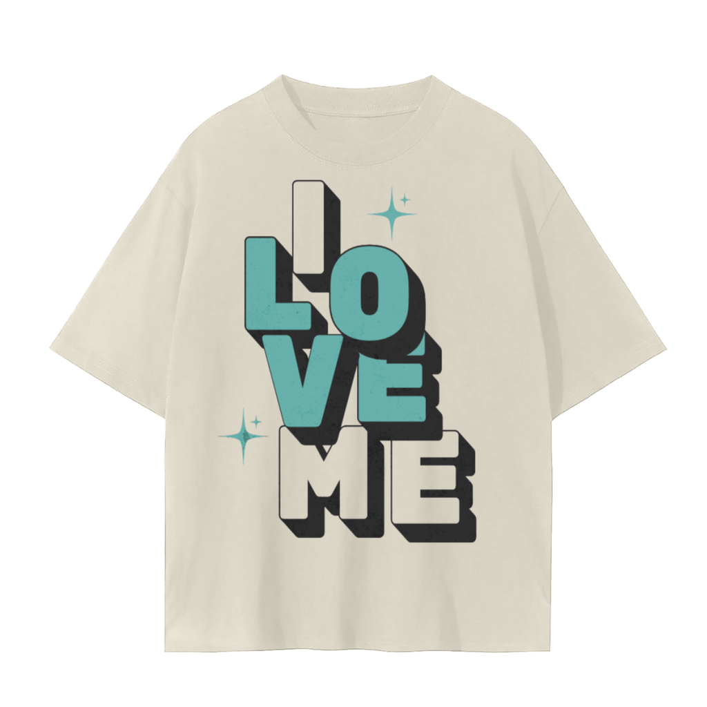 I Love Me T-Shirt | Unisex Cotton Tee | Self-Love, Affirmation & Everyday Streetwear Top