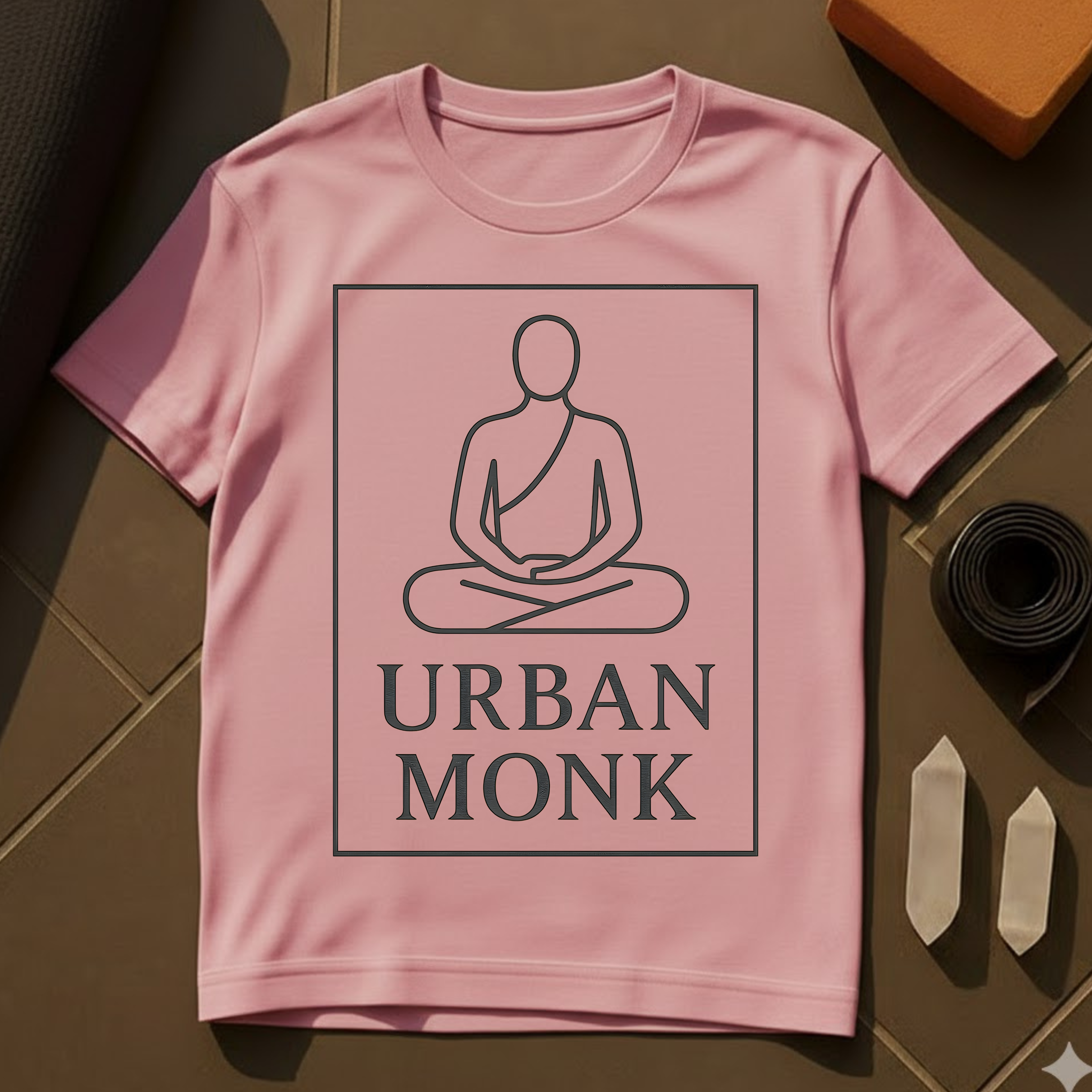 Urban Monk T-Shirt | City Zen & Modern Mindfulness Cotton Tee