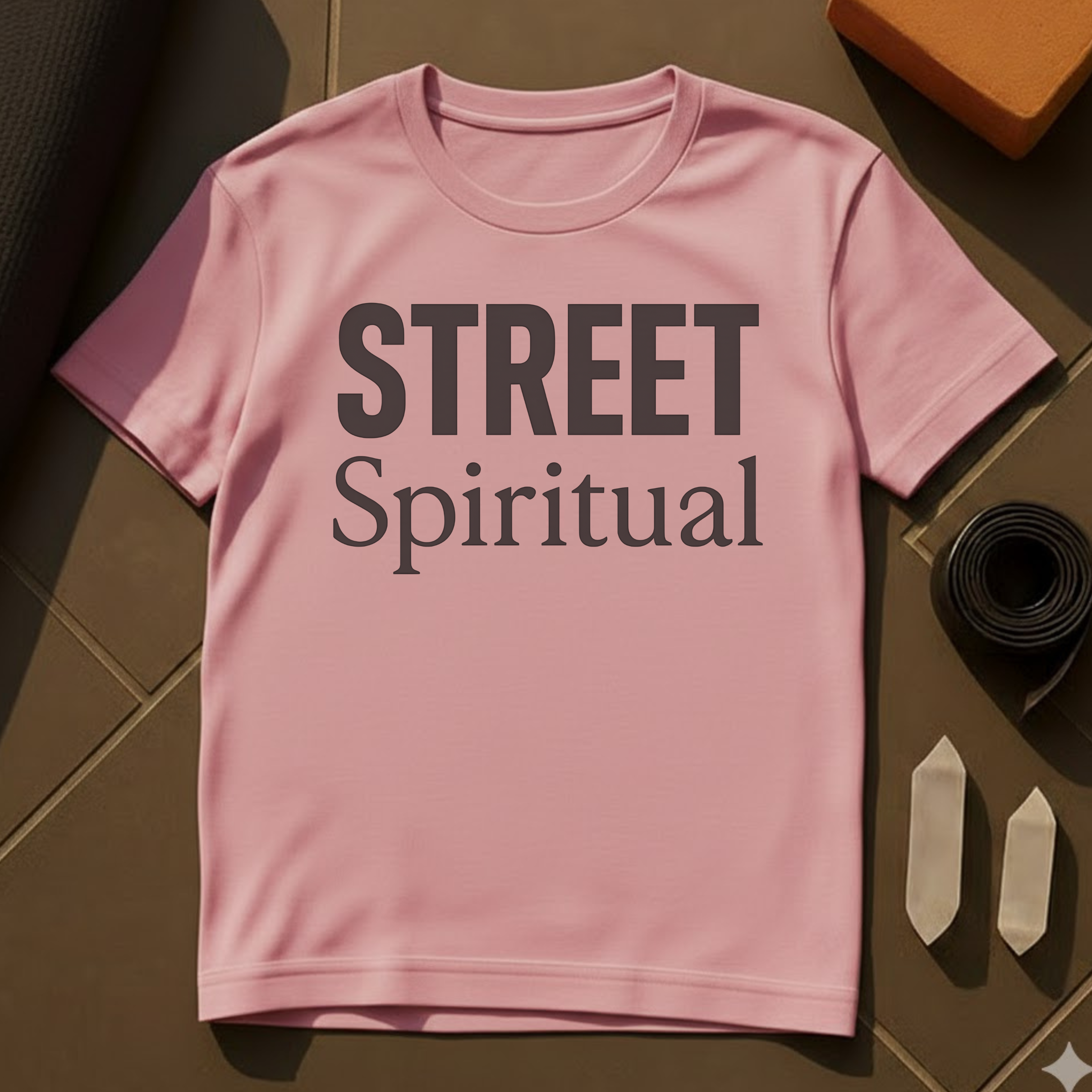 Street Spiritual T-Shirt | Urban Consciousness Cotton Graphic Tee