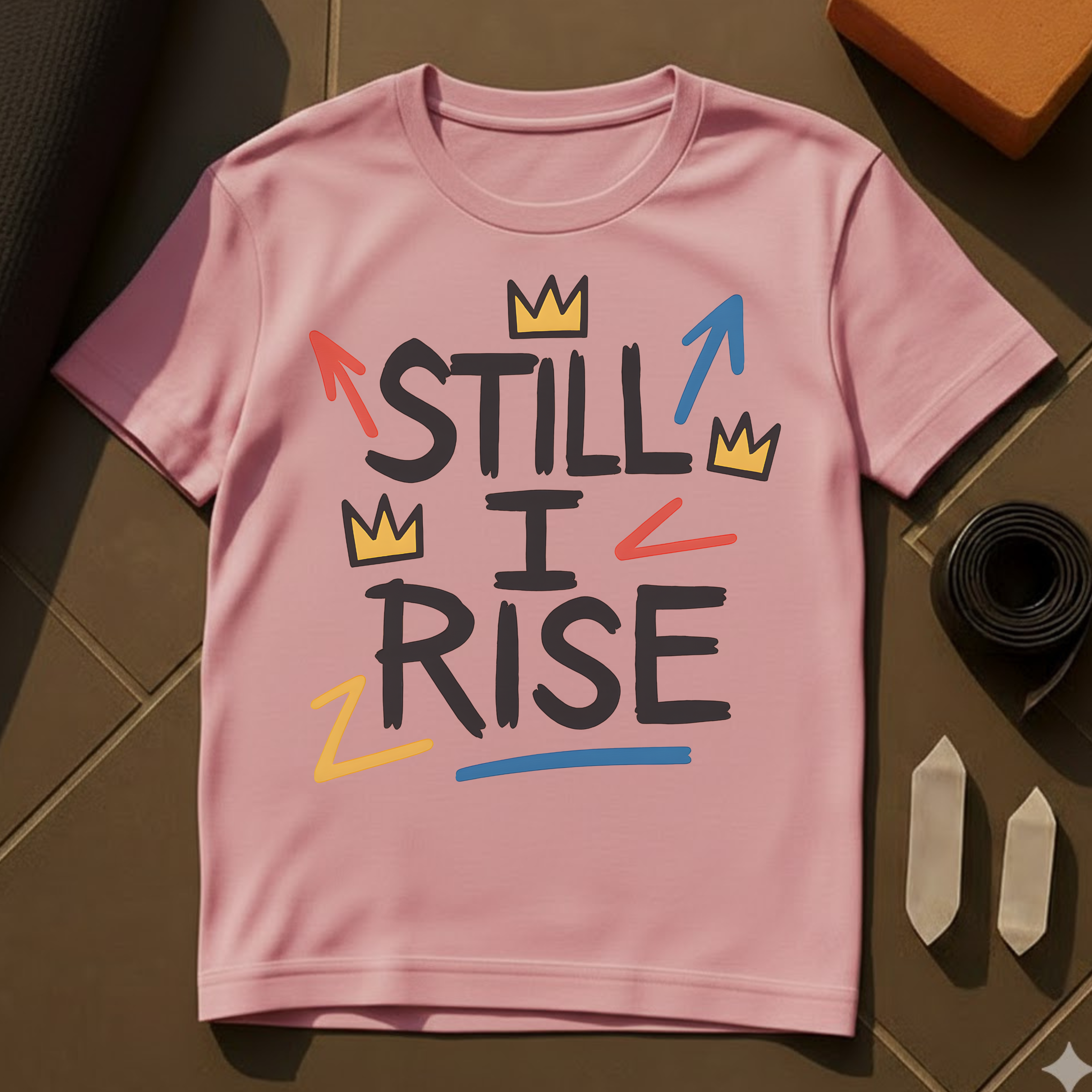 Still I Rise T-Shirt | Resilience & Empowerment Cotton Tee