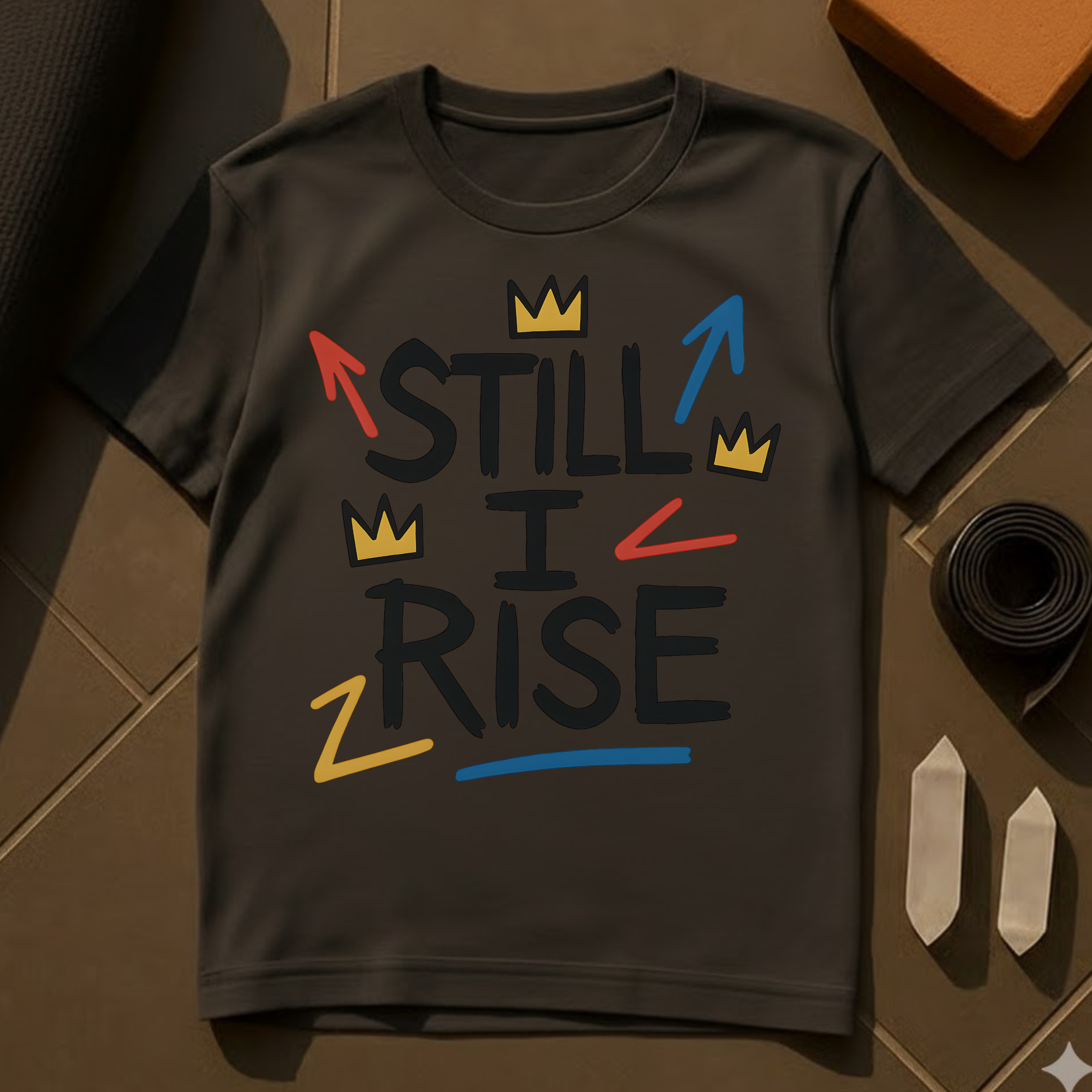 Still I Rise T-Shirt | Resilience & Empowerment Cotton Tee