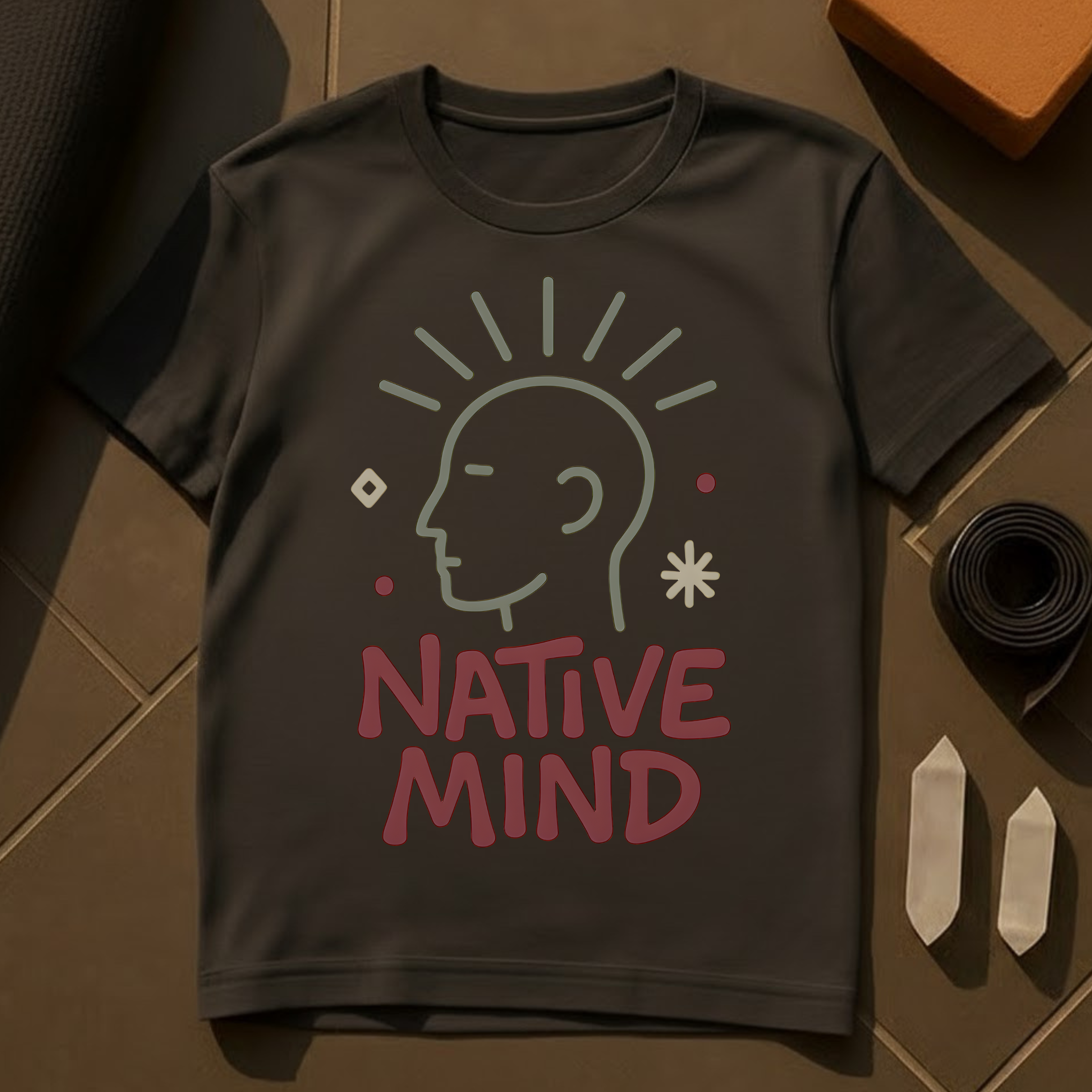Native Mind T-Shirt | Grounded Awareness & Conscious Living Cotton Tee