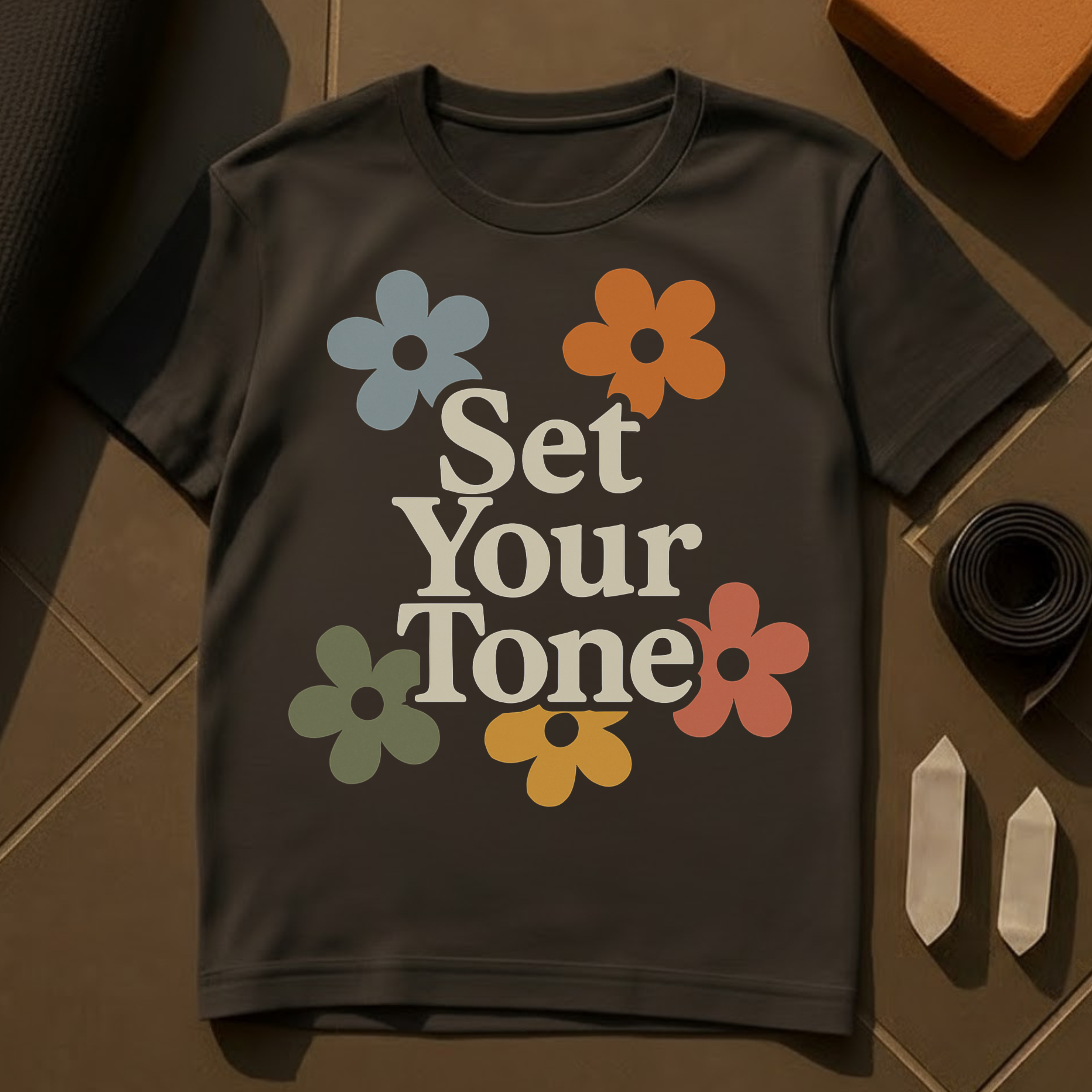 Set Your Tone T-Shirt | Intentional Energy Mindset Cotton Tee