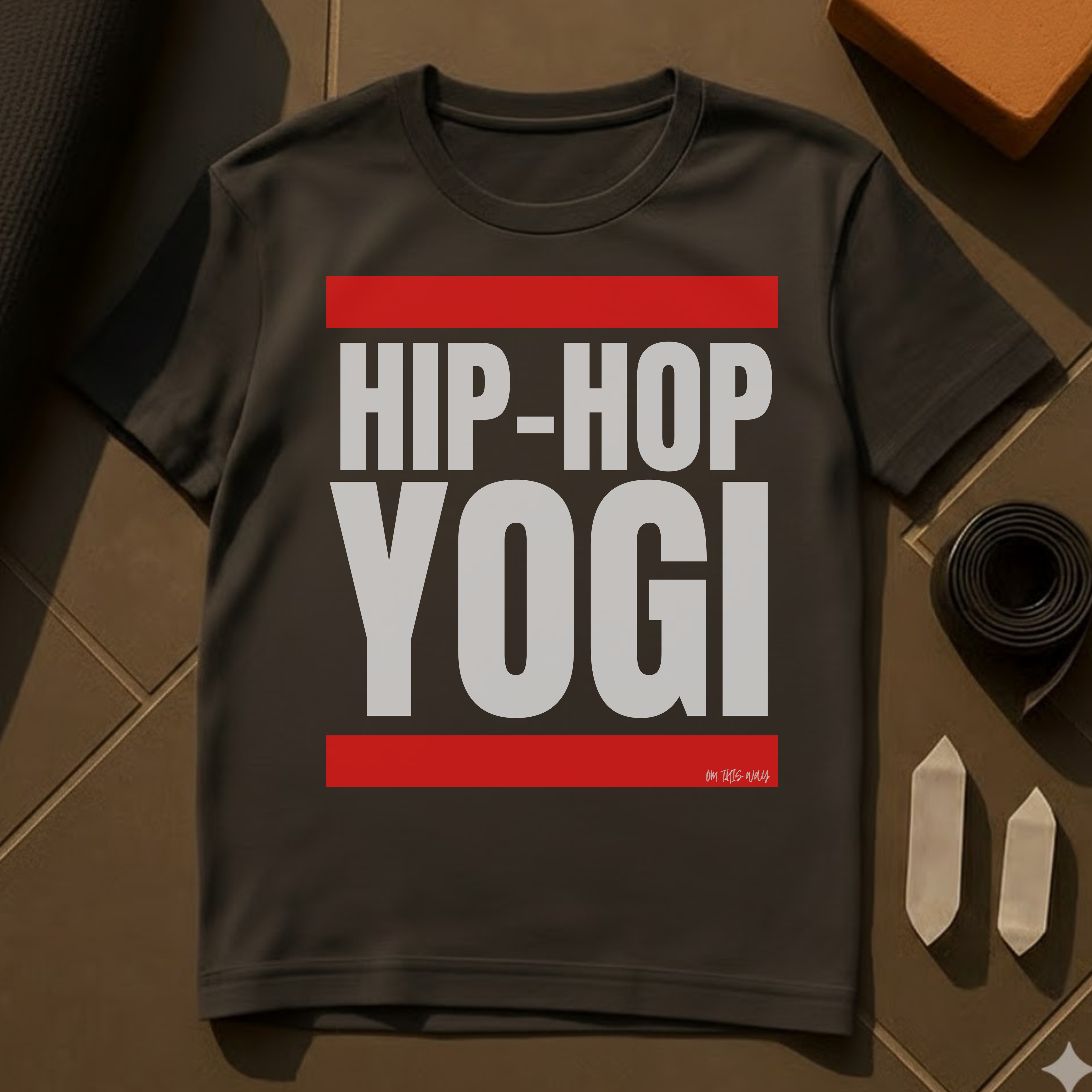 Hip-Hop Yogi – OM This Way T-Shirt | Street Flow Meets Sacred Sound Cotton Tee