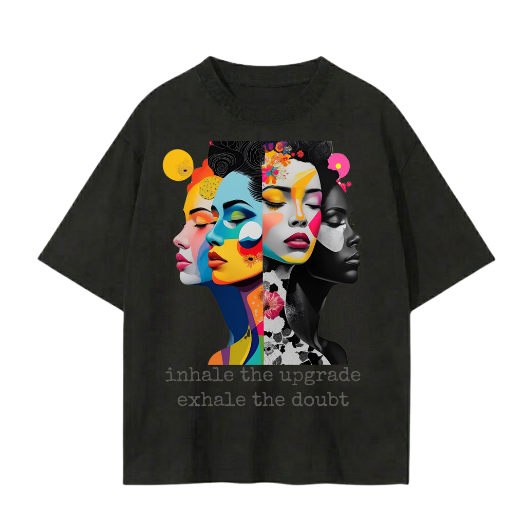 Inhale the Upgrade Exhale the Doubt T-Shirt | Soul Fitted Tee
