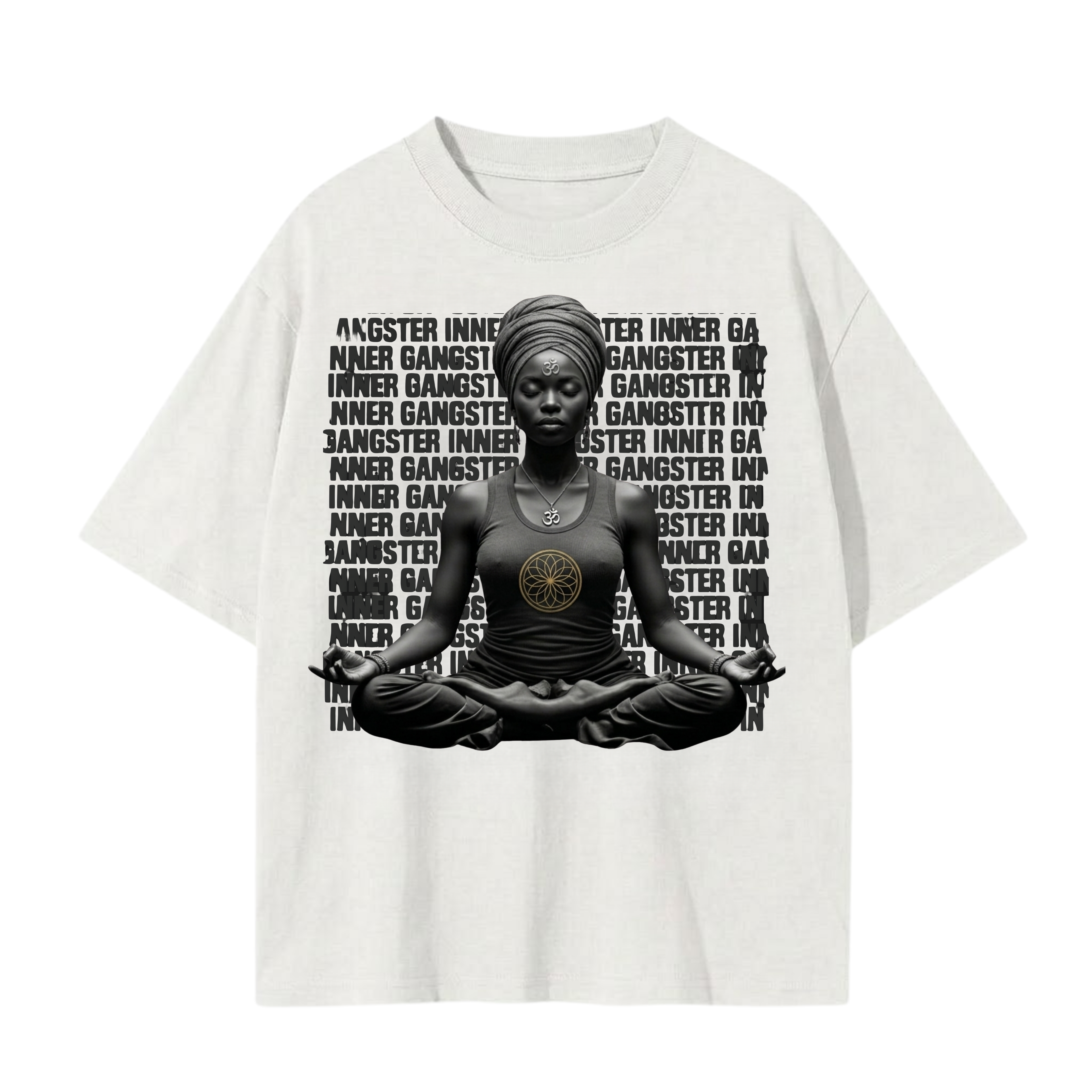 Inner Gangster T-Shirt | Spiritual Streetwear Oversized Tee | Soul Fitted