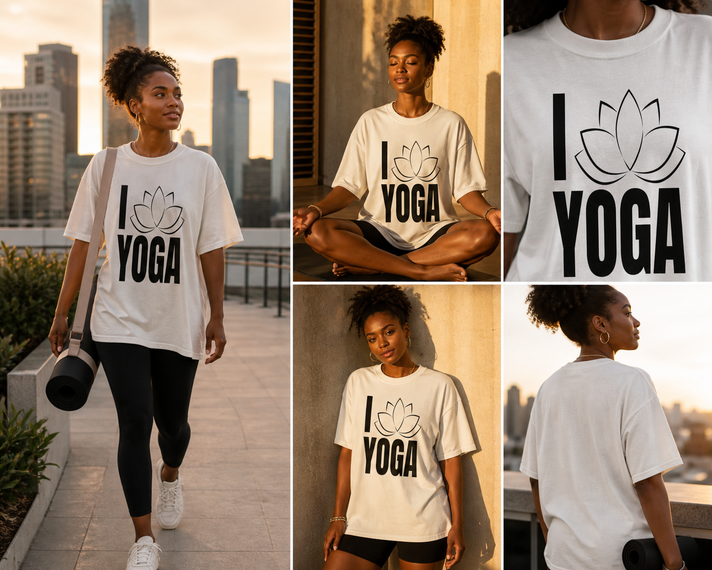 I Love Yoga Tee — Soul Fitted Streetwear