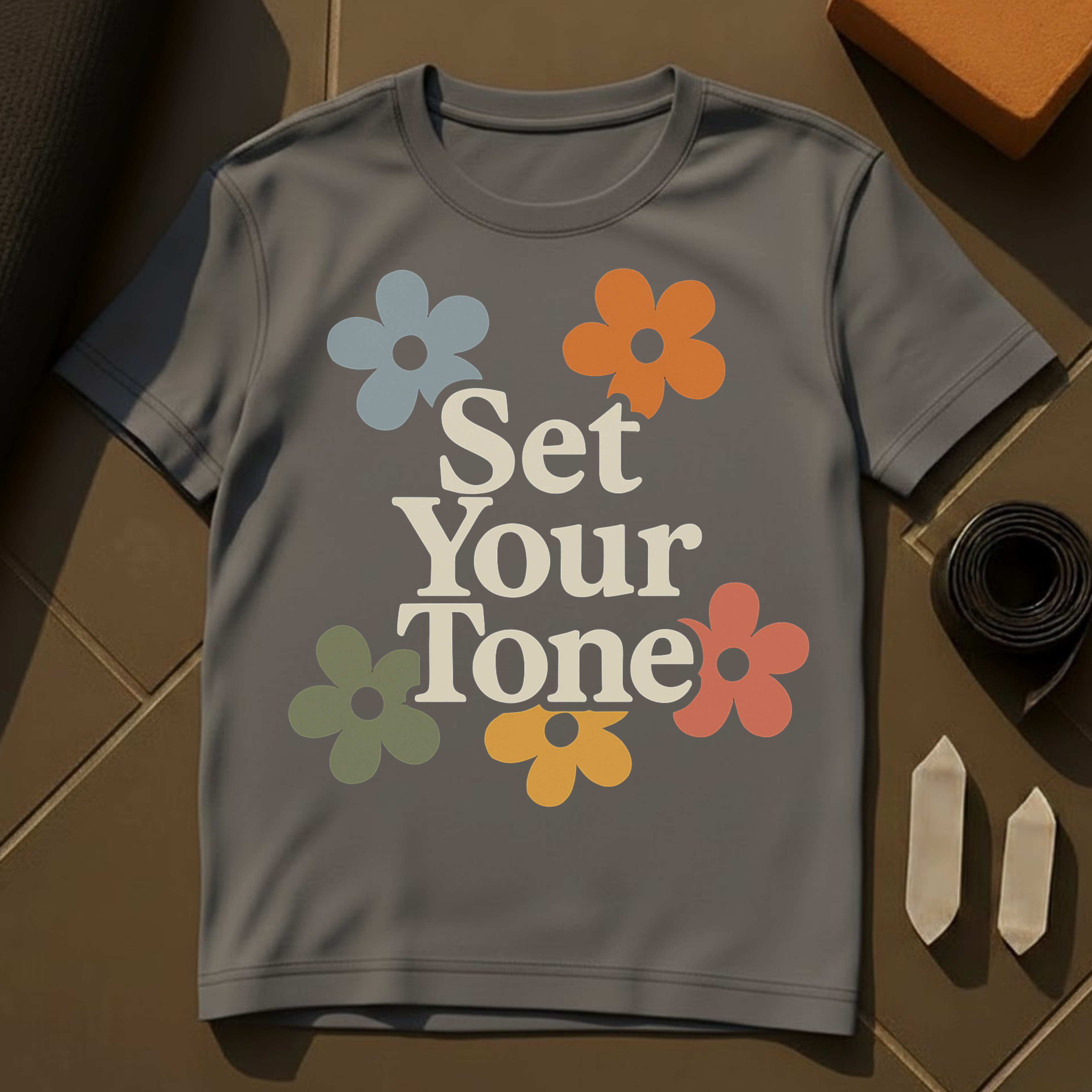Set Your Tone T-Shirt | Intentional Energy Mindset Cotton Tee