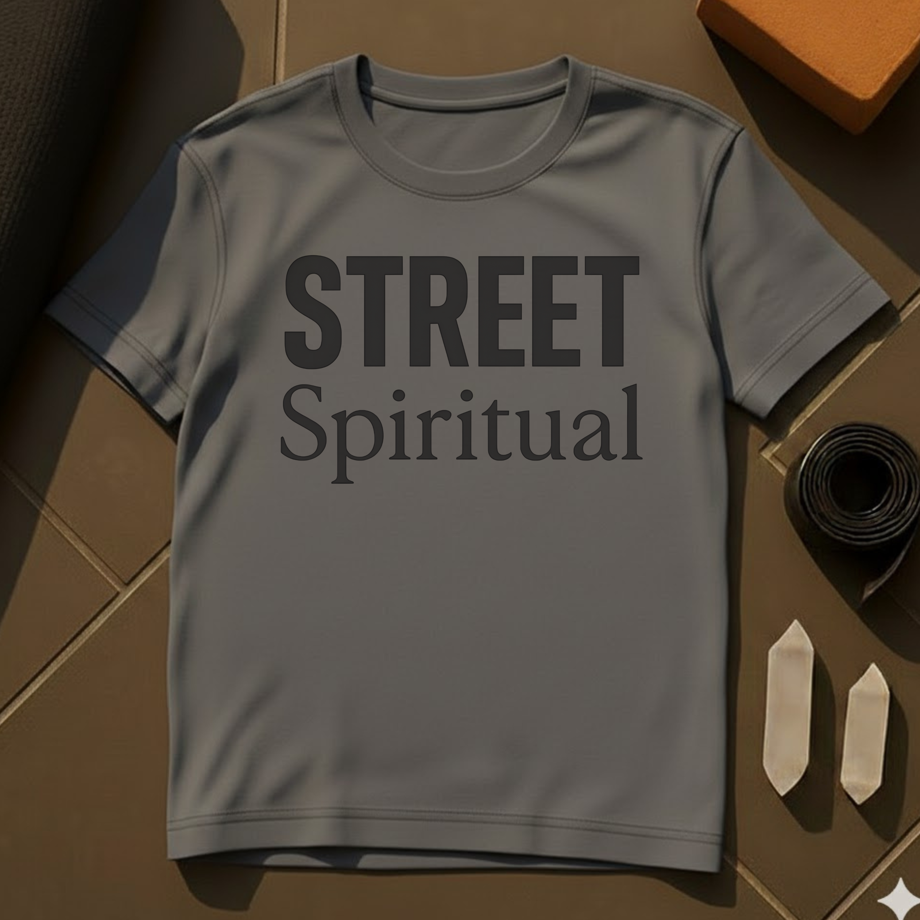 Street Spiritual T-Shirt | Urban Consciousness Cotton Graphic Tee