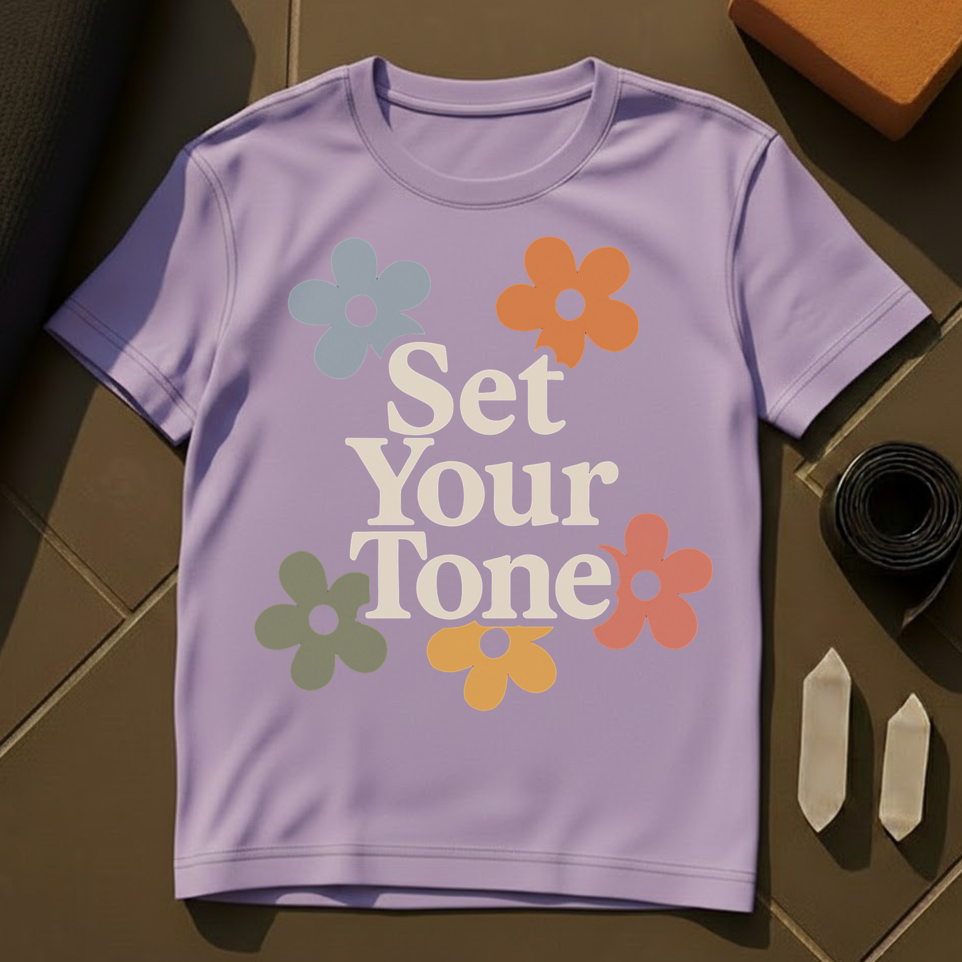 Set Your Tone T-Shirt | Intentional Energy Mindset Cotton Tee