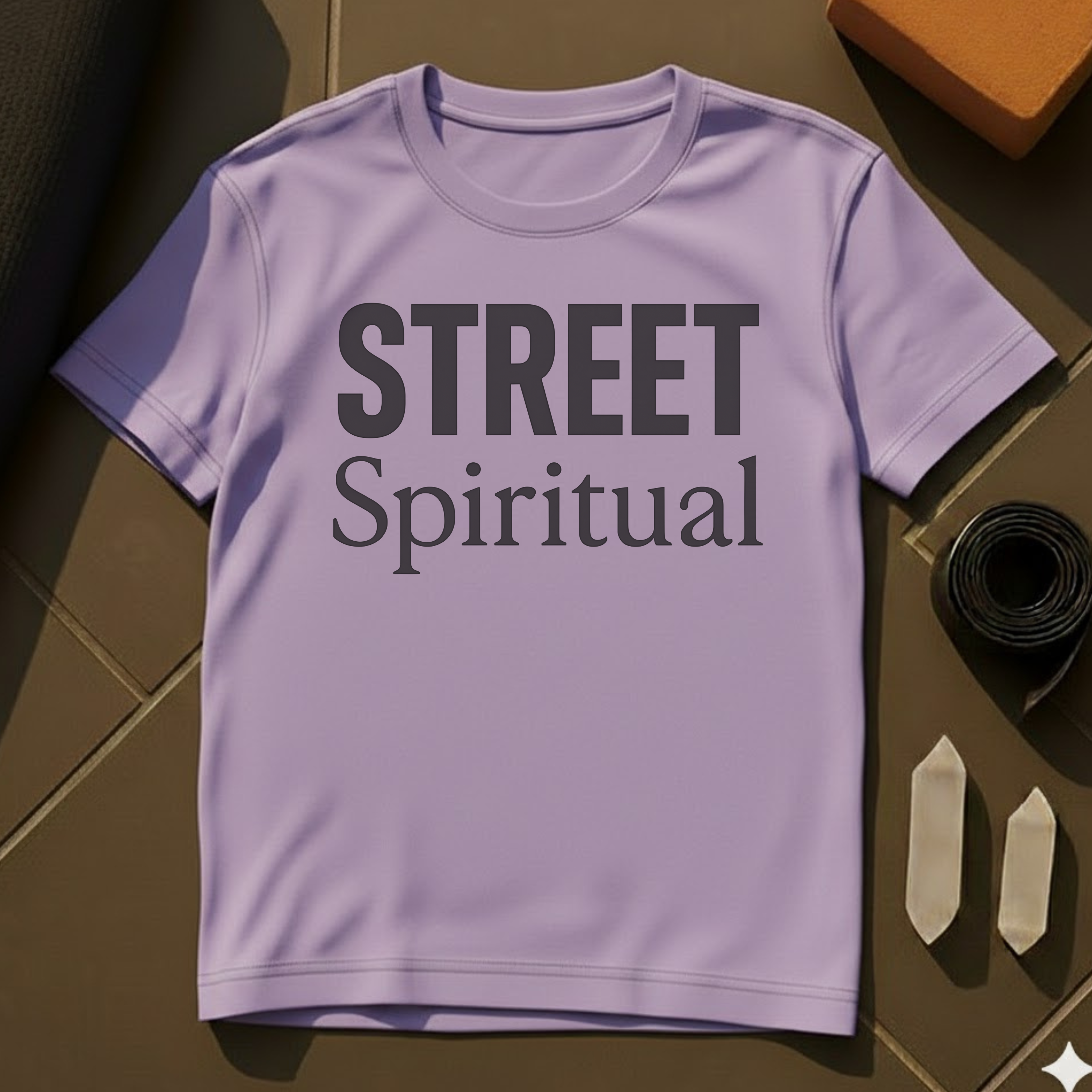 Street Spiritual T-Shirt | Urban Consciousness Cotton Graphic Tee