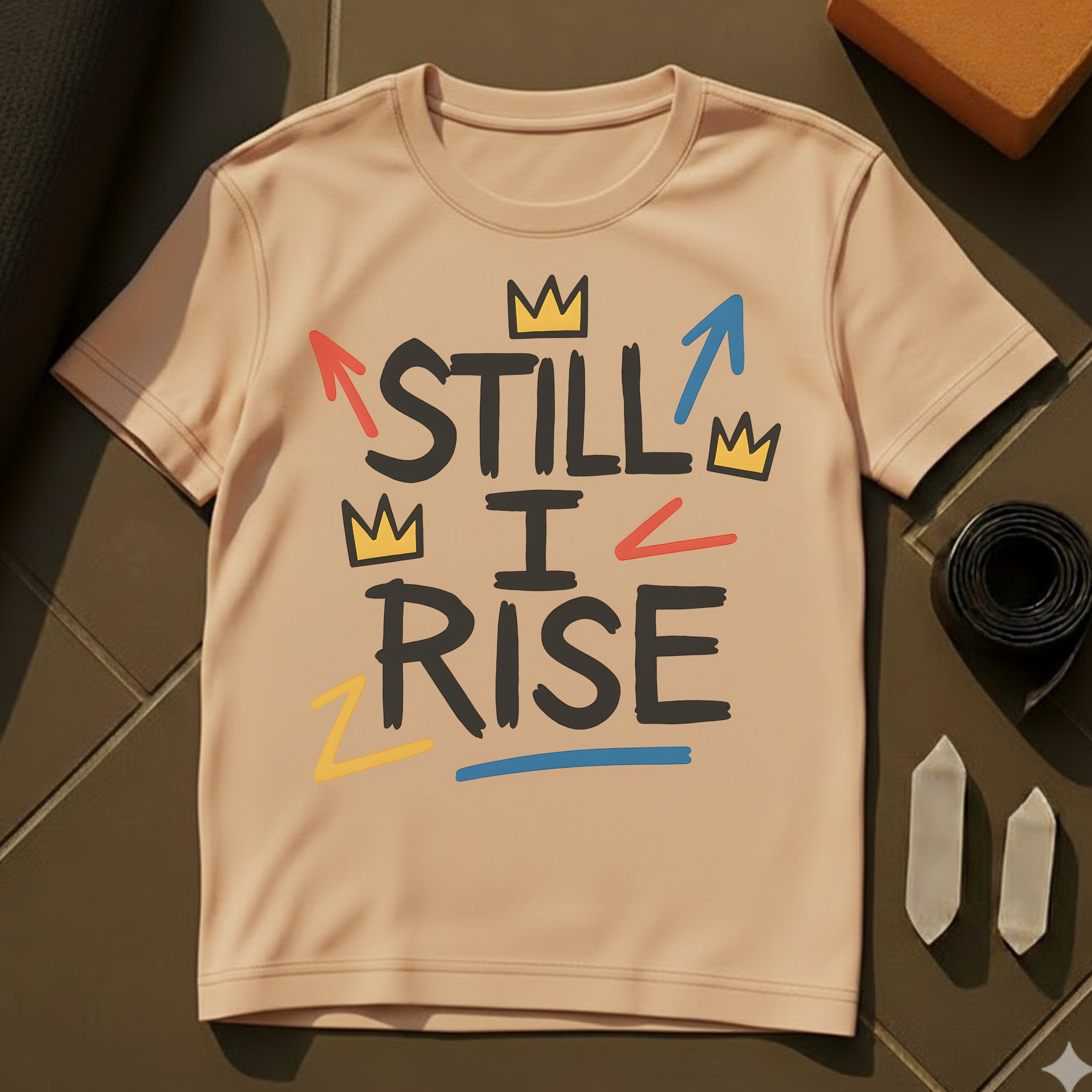 Still I Rise T-Shirt | Resilience & Empowerment Cotton Tee