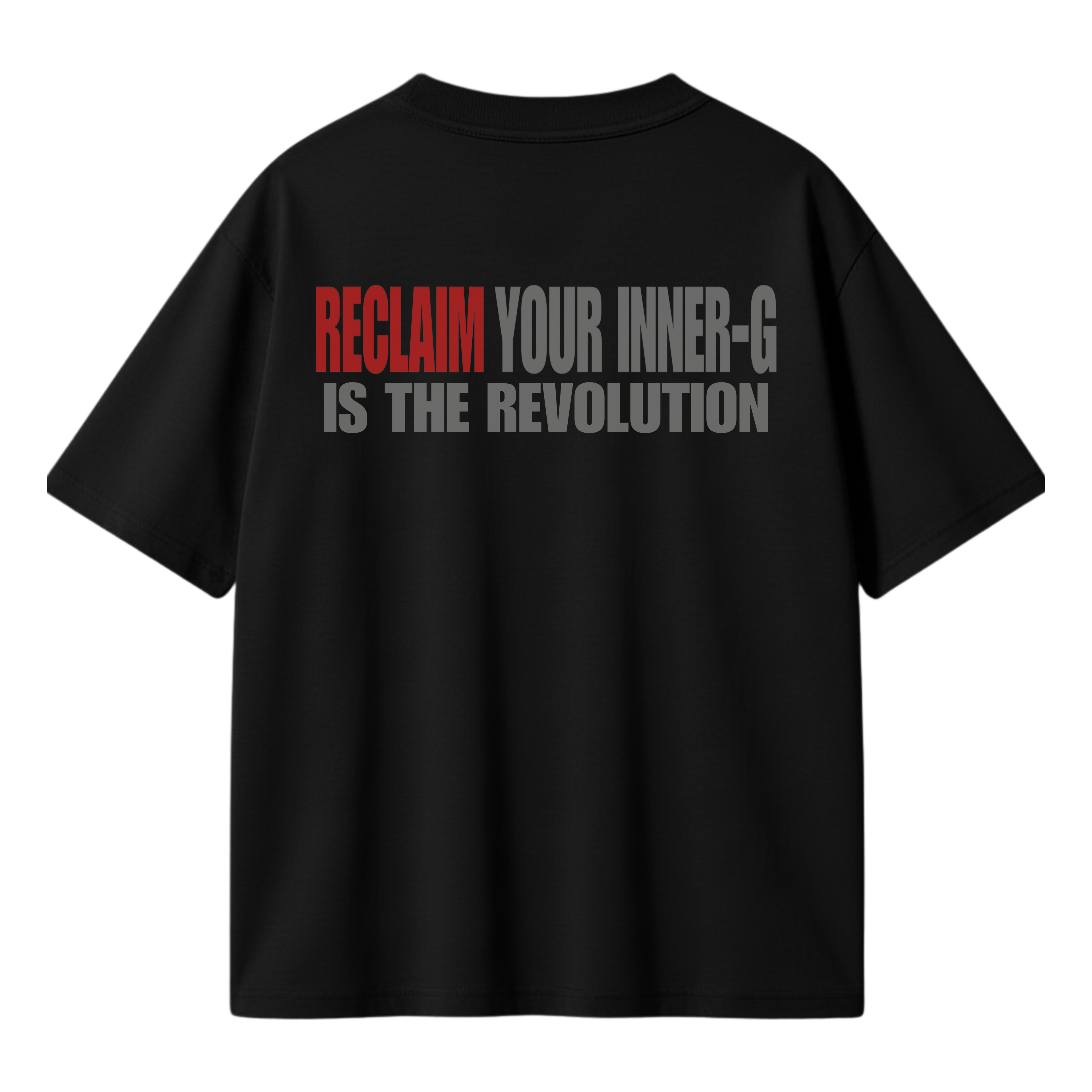 Inner Gangster T-Shirt | Spiritual Streetwear Oversized Tee | Soul Fitted | Sol Inner-G Revolution