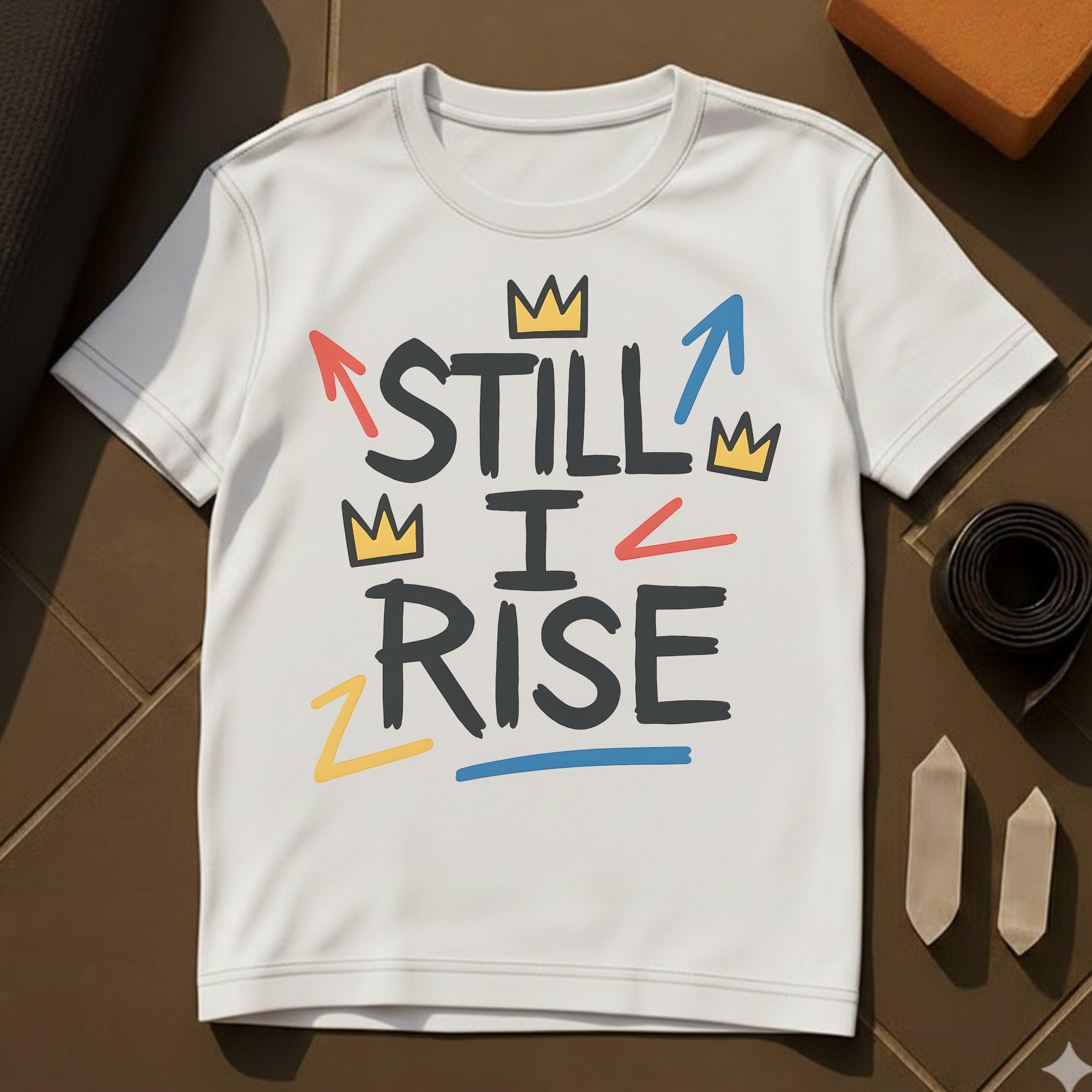 Still I Rise T-Shirt | Resilience & Empowerment Cotton Tee