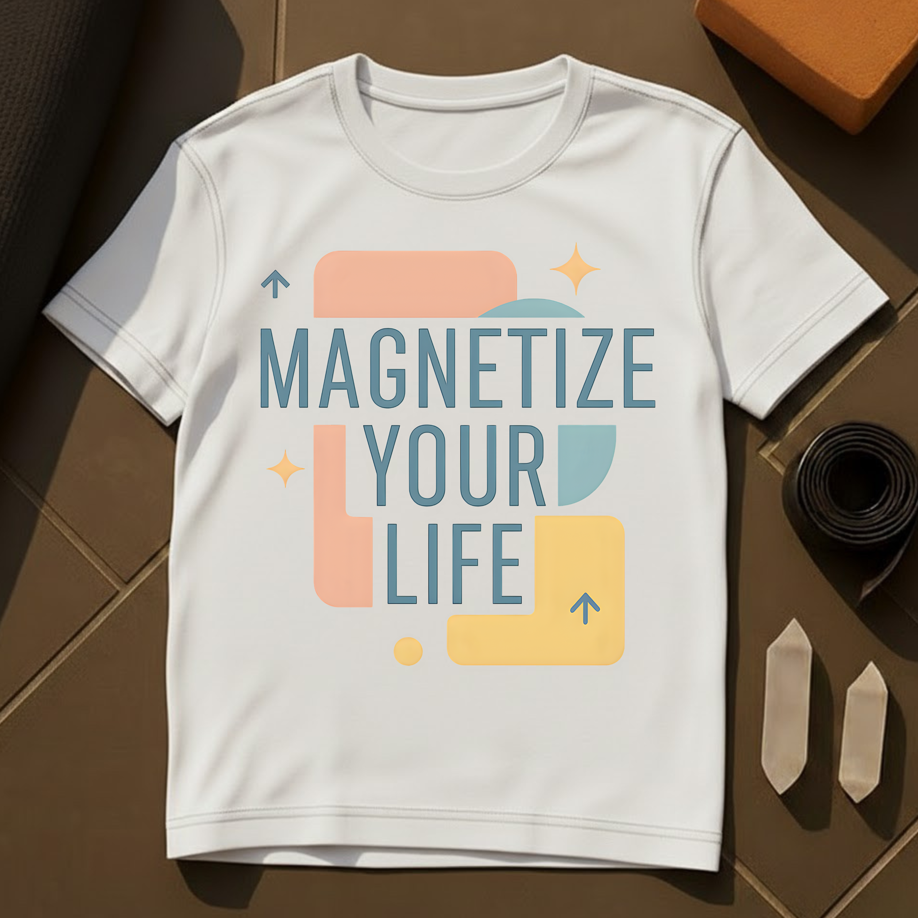 Magnetize Your Life T-Shirt | Law of Attraction & Mindset Cotton Tee