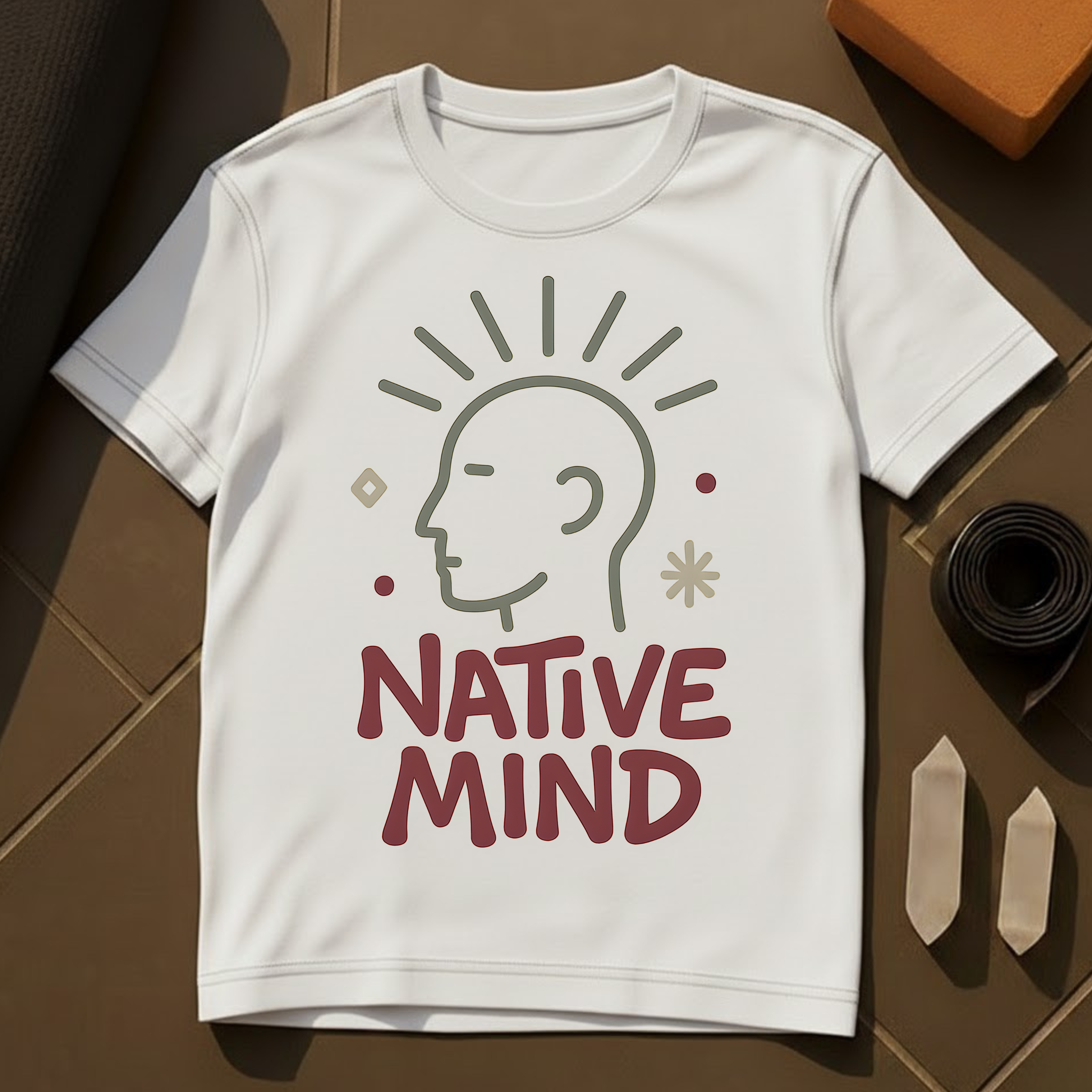 Native Mind T-Shirt | Grounded Awareness & Conscious Living Cotton Tee