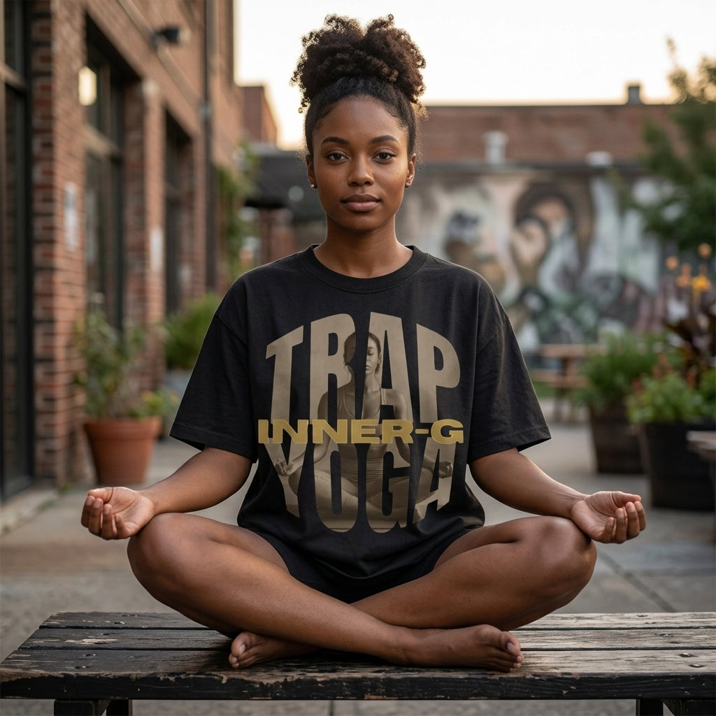 Trap Yoga Inner-G Meditation T-Shirt — Soul Fitted Streetwear