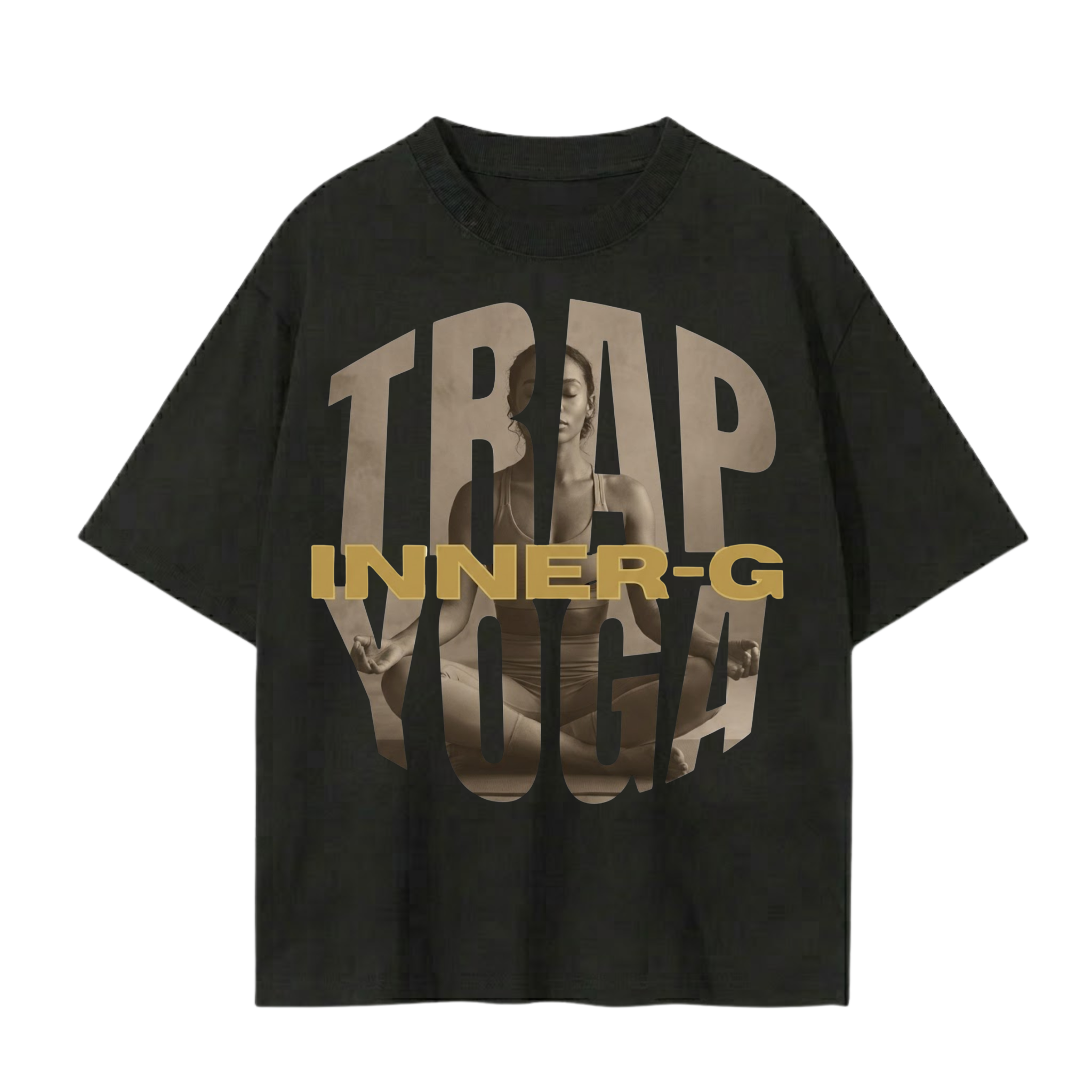 Trap Yoga Inner-G Meditation T-Shirt — Soul Fitted Streetwear