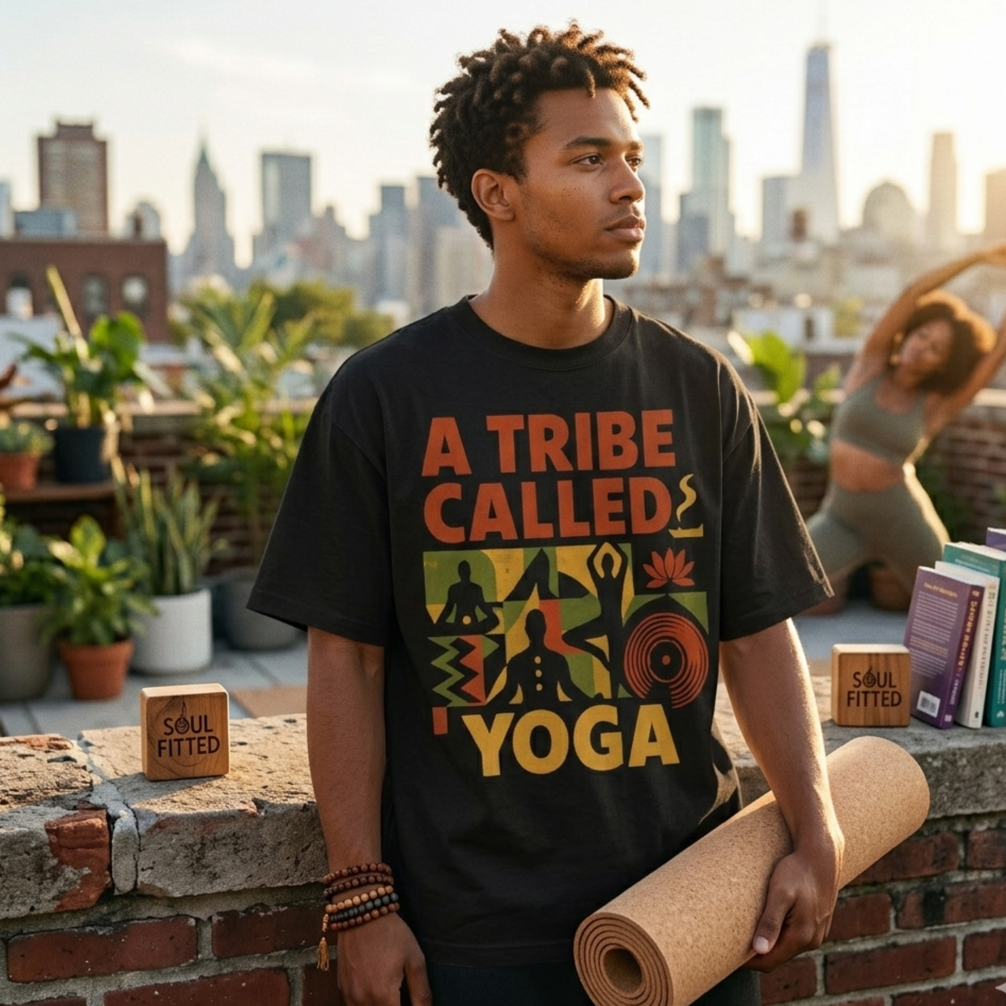 A Tribe Called Yoga T-Shirt — Soul Fitted Streetwear