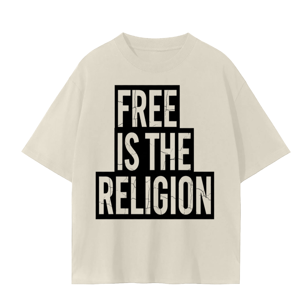 Free Is The Religion T-Shirt | Soul Fitted Brands | Streetwear for Sovereignty