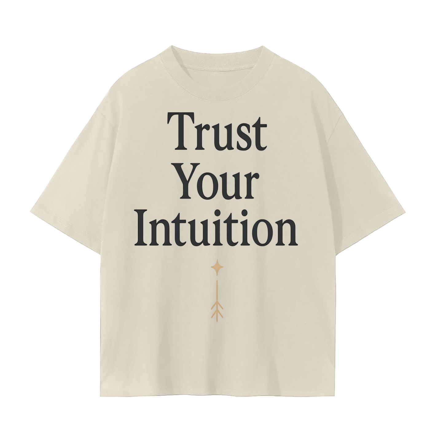 Trust Your Intuition T-Shirt | Inner Wisdom & Mindful Living Cotton Tee