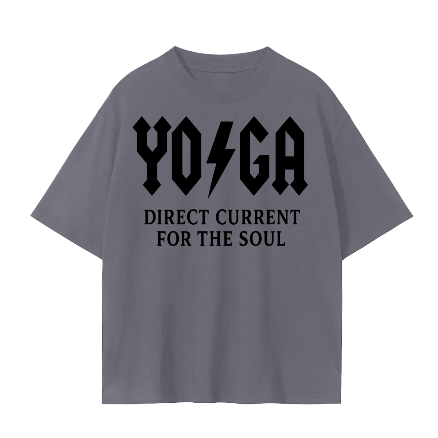 Yo⚡Ga T-Shirt | Unisex Cotton Tee | Spiritual Streetwear & Energy Balance Top