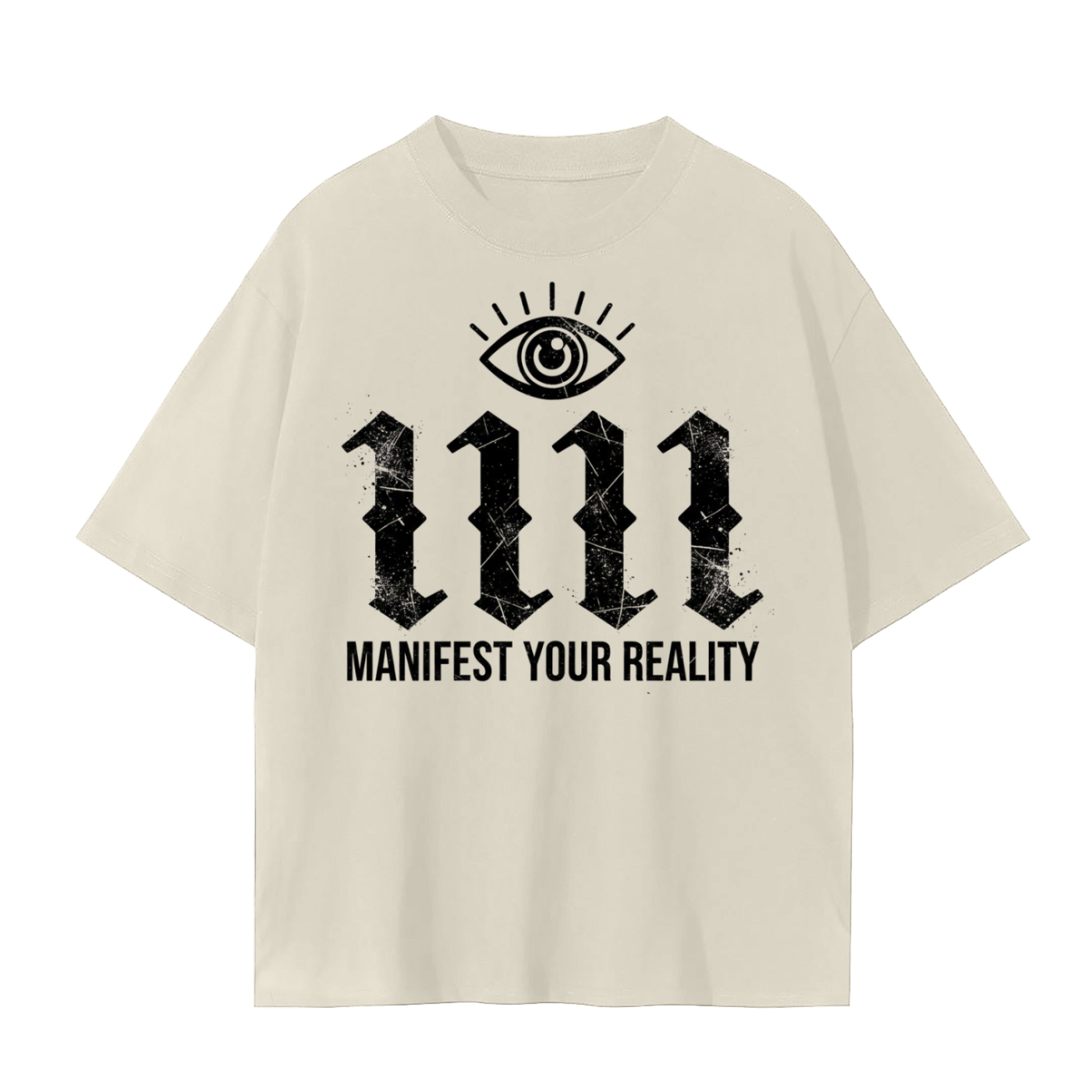 1111 Manifest Your Reality T-Shirt | Angel Number 1111 Manifestation Cotton Tee