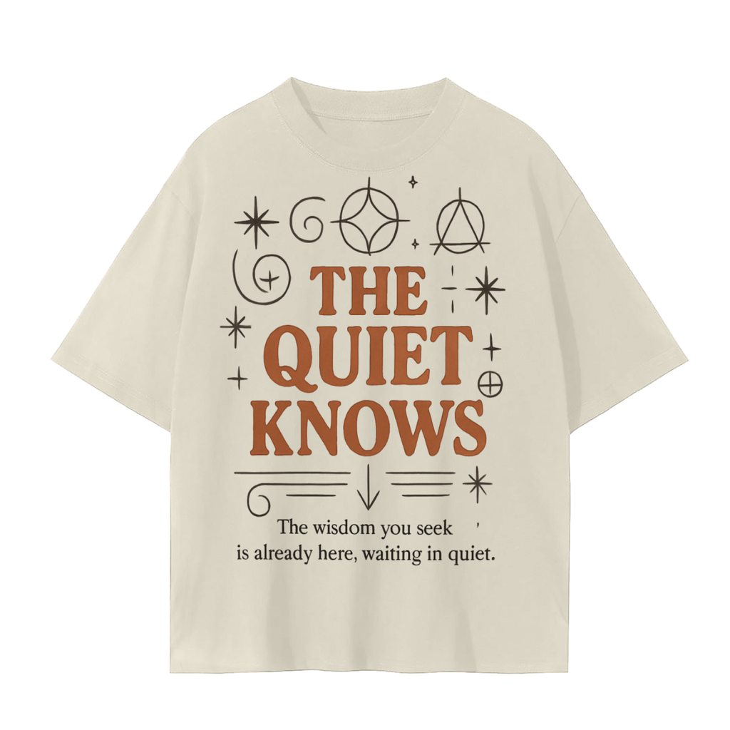 Meditation Is the Answer T-Shirt | Mindfulness Statement Cotton Tee