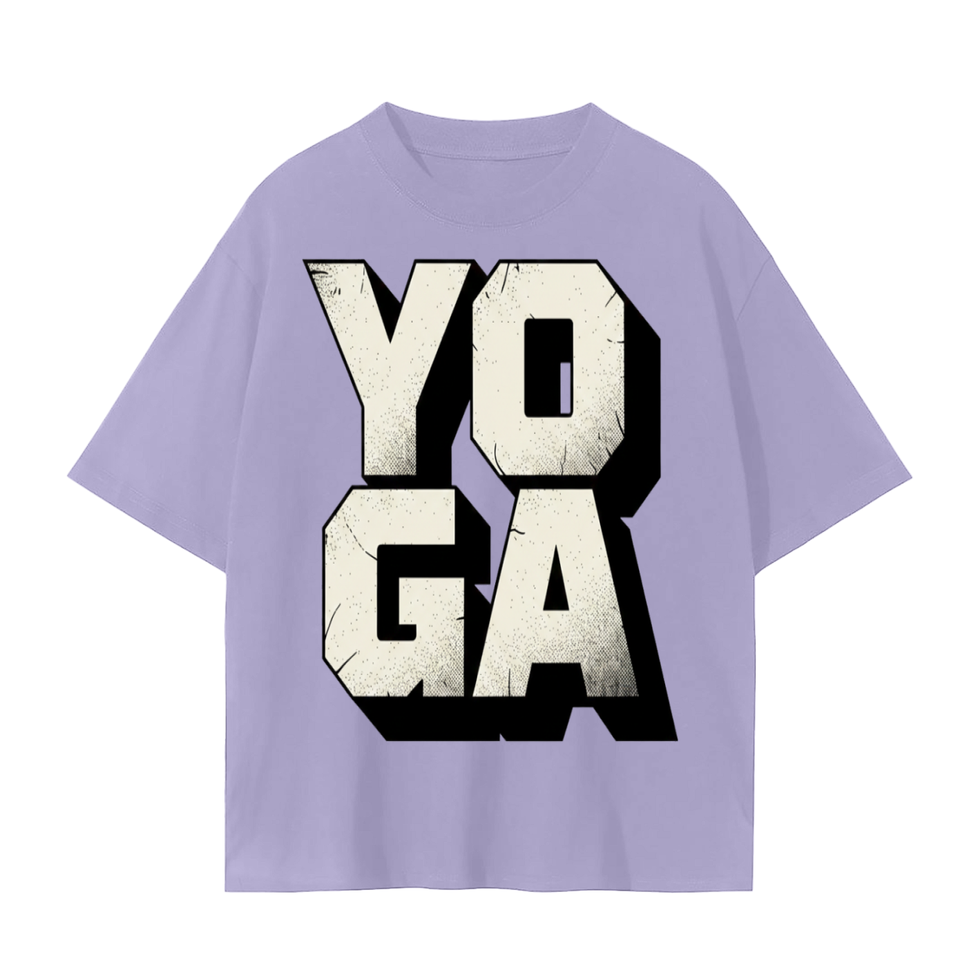 YO GA Bold Trap City T-Shirt | Street Yoga Statement Cotton Tee