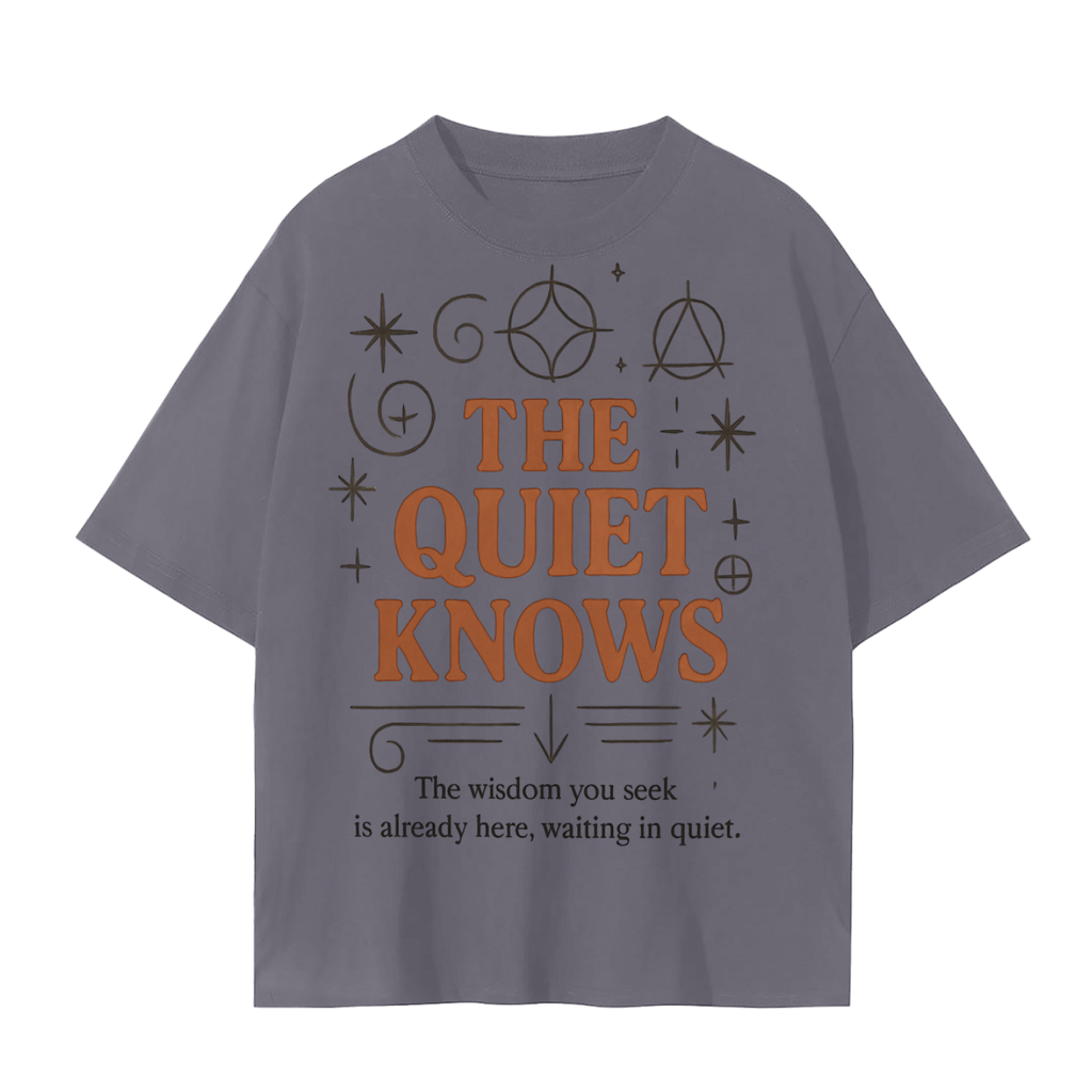 Meditation Is the Answer T-Shirt | Mindfulness Statement Cotton Tee