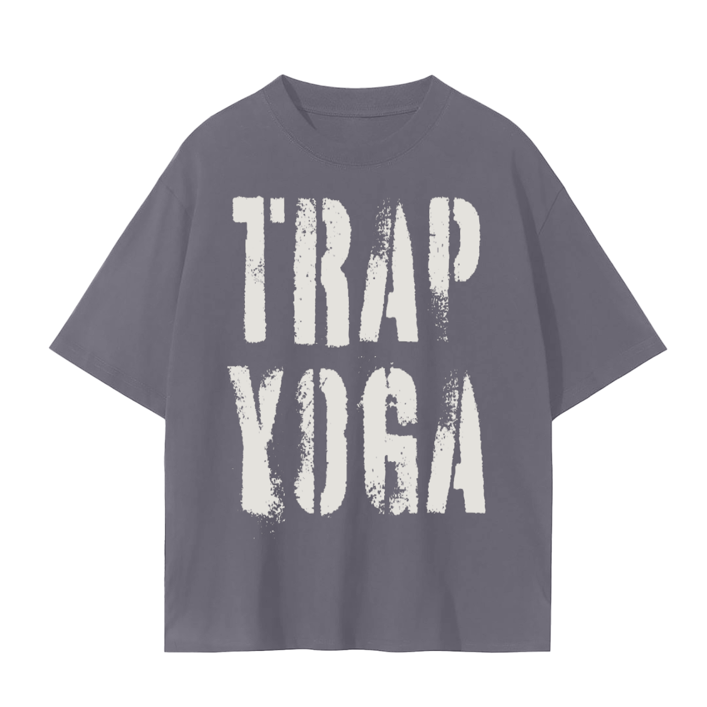 Trap Yoga T-Shirt | Street Meets Stillness Cotton Tee